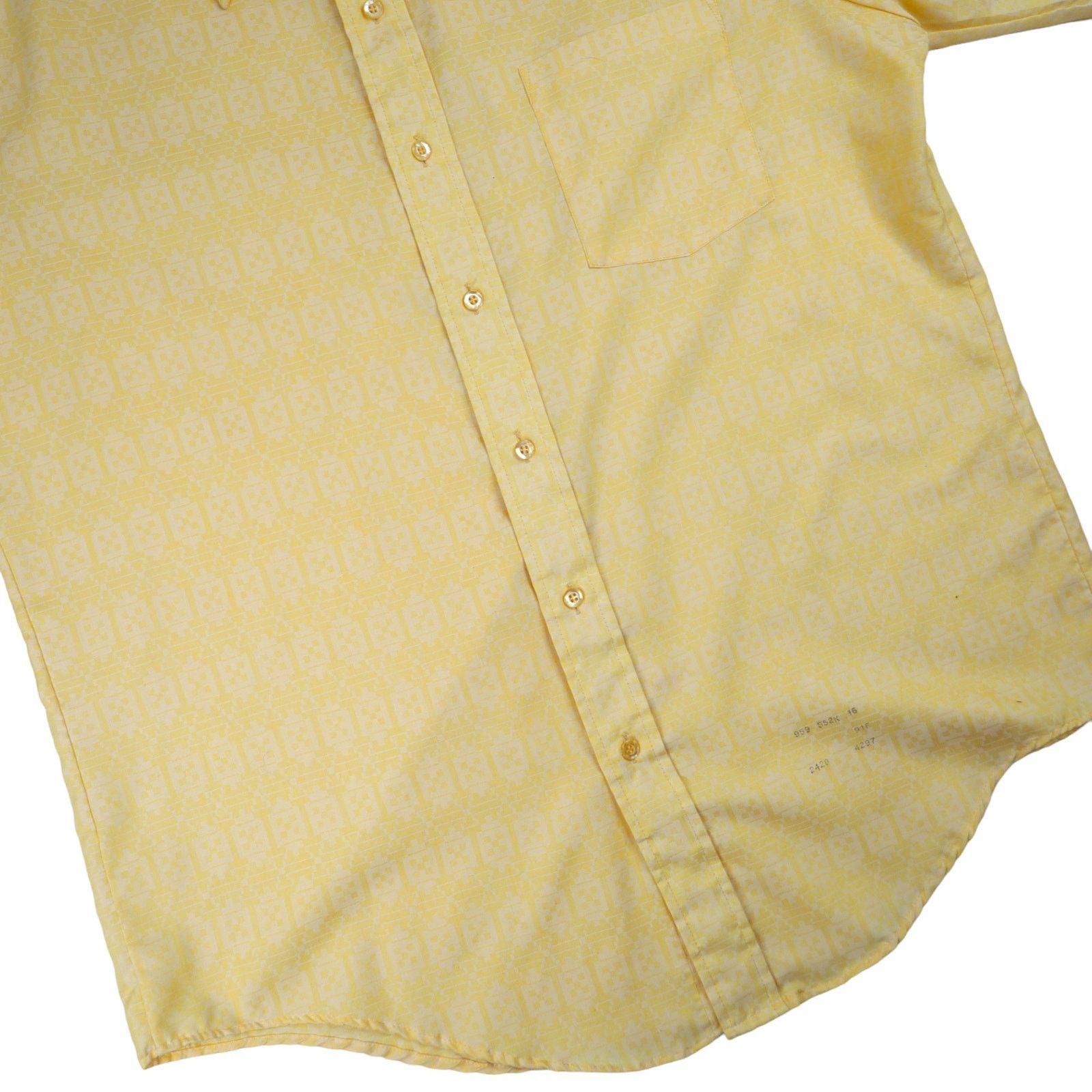 JCPenney × Towncraft × Vintage VTG 70s Pennys Towncraft Polyester Design Button Up Shirt Size US L / EU 52-54 / 3 - 3 Thumbnail