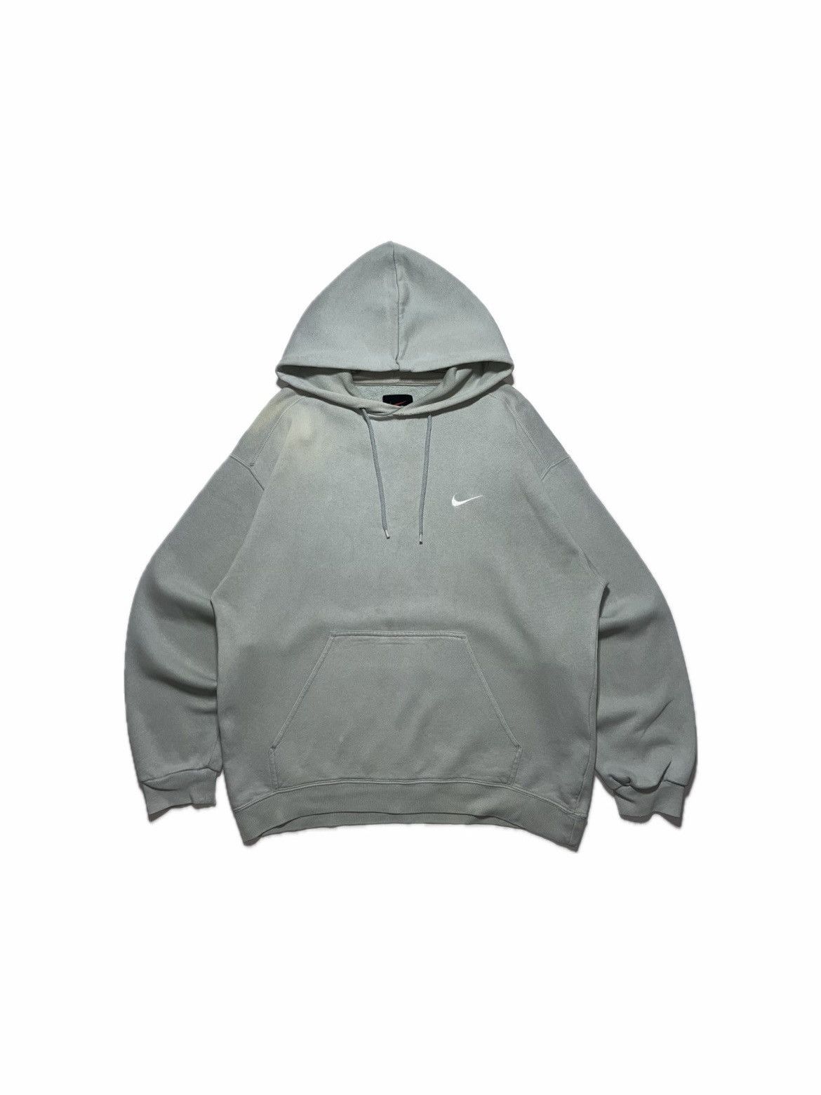 Vintage 90’s Nike perfectly faded blue hoodie