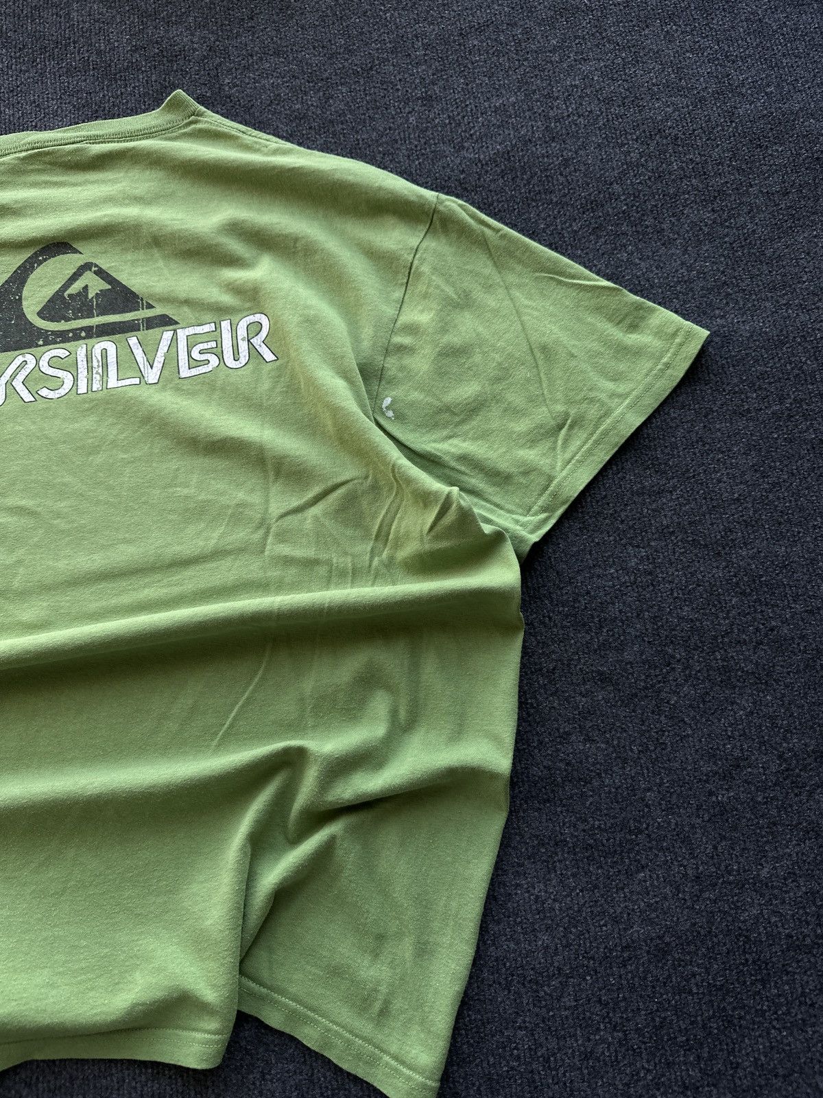 Quiksilver 🚨Vintage Big Logo QUIKSILVER BOXY LOGO T SHIRT SLEEVE Y2K Size US XL / EU 56 / 4 - 3 Thumbnail