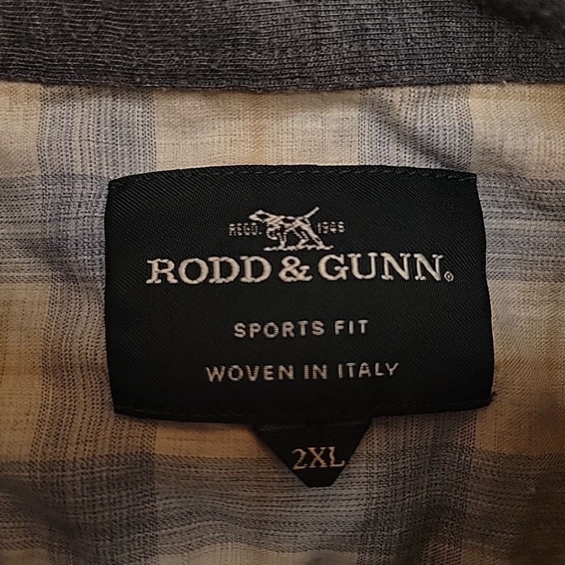 Rodd & Gunn Rodd & Gunn Shirt Mens 2XL Multi Color Plaid 100% Cotton Woven Italy Sports Fit Button-Up Casual Mens Size US XXL / EU 58 / 5 - 3 Thumbnail
