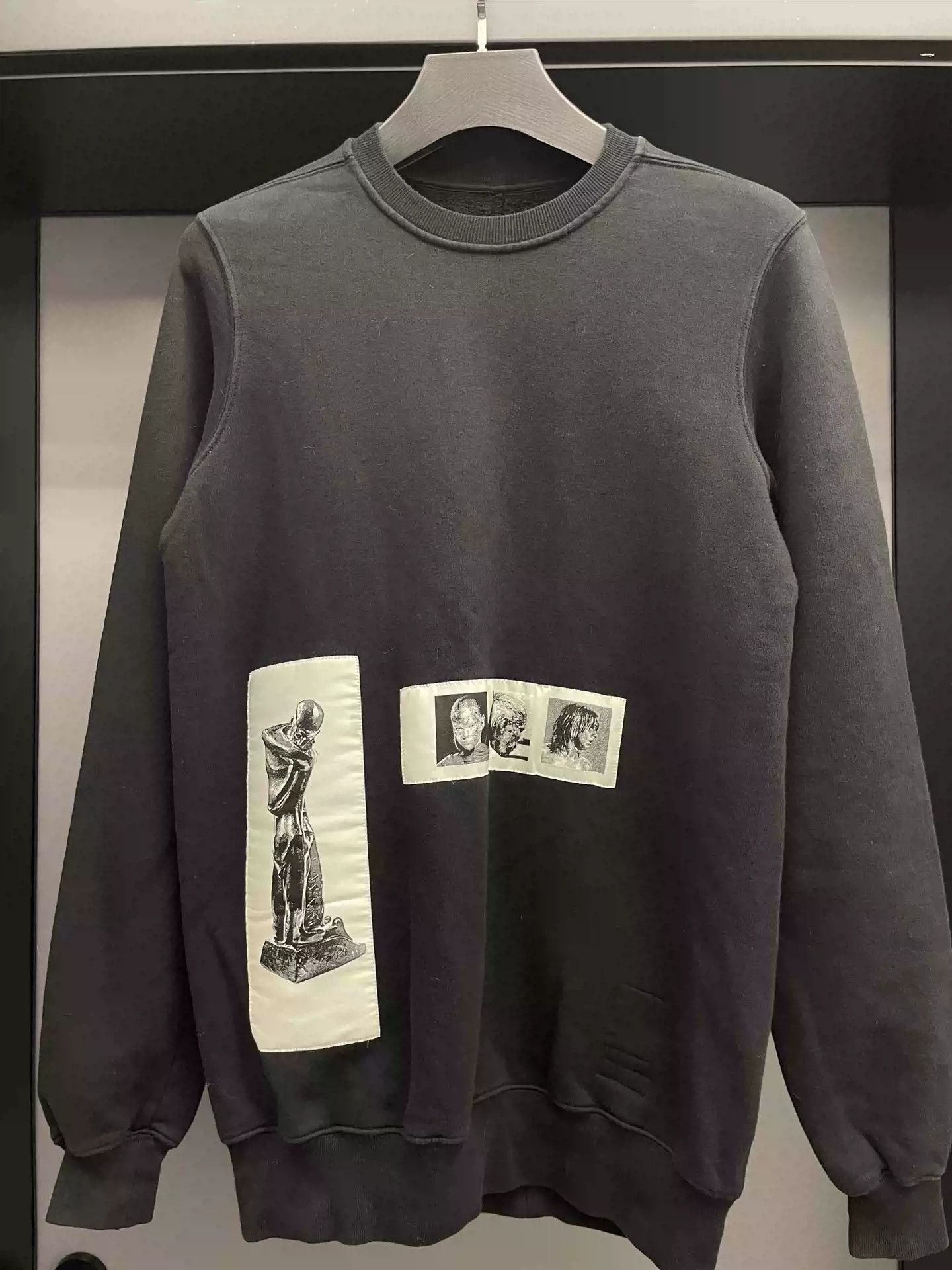 Rick Owens Rick owens embroidered pullover sweater Size US S / EU 44-46 / 1 - 1 Thumbnail