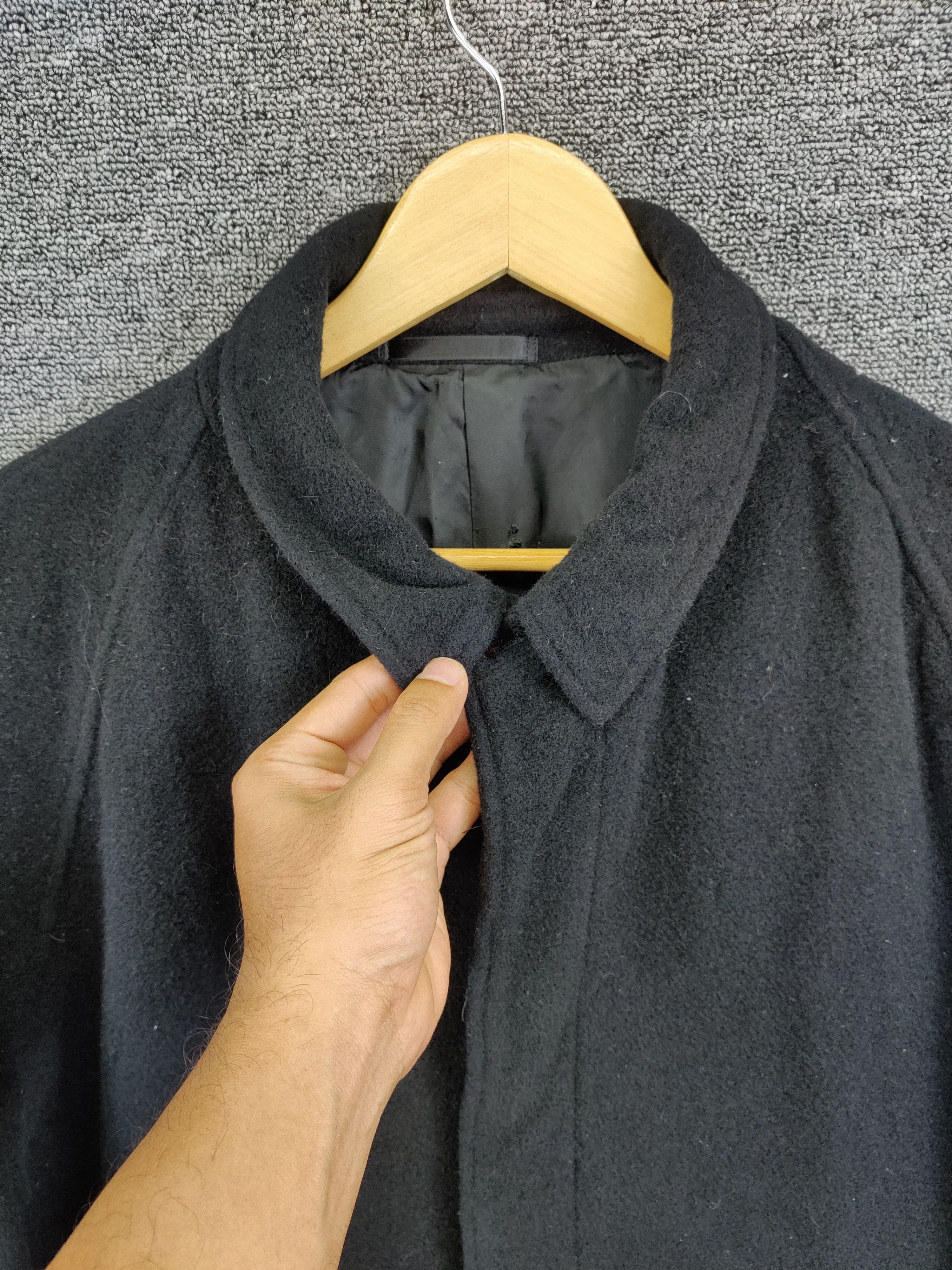 Yohji Yamamoto Vintage Yohji Yamamoto Y's Bis Soft Wool Long Coat Size US L / EU 52-54 / 3 - 3 Thumbnail