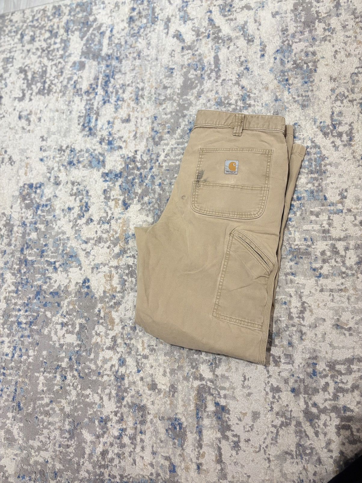 Carhartt Distressed carhartt workwear pants Size US 34 / EU 50 - 2 Thumbnail