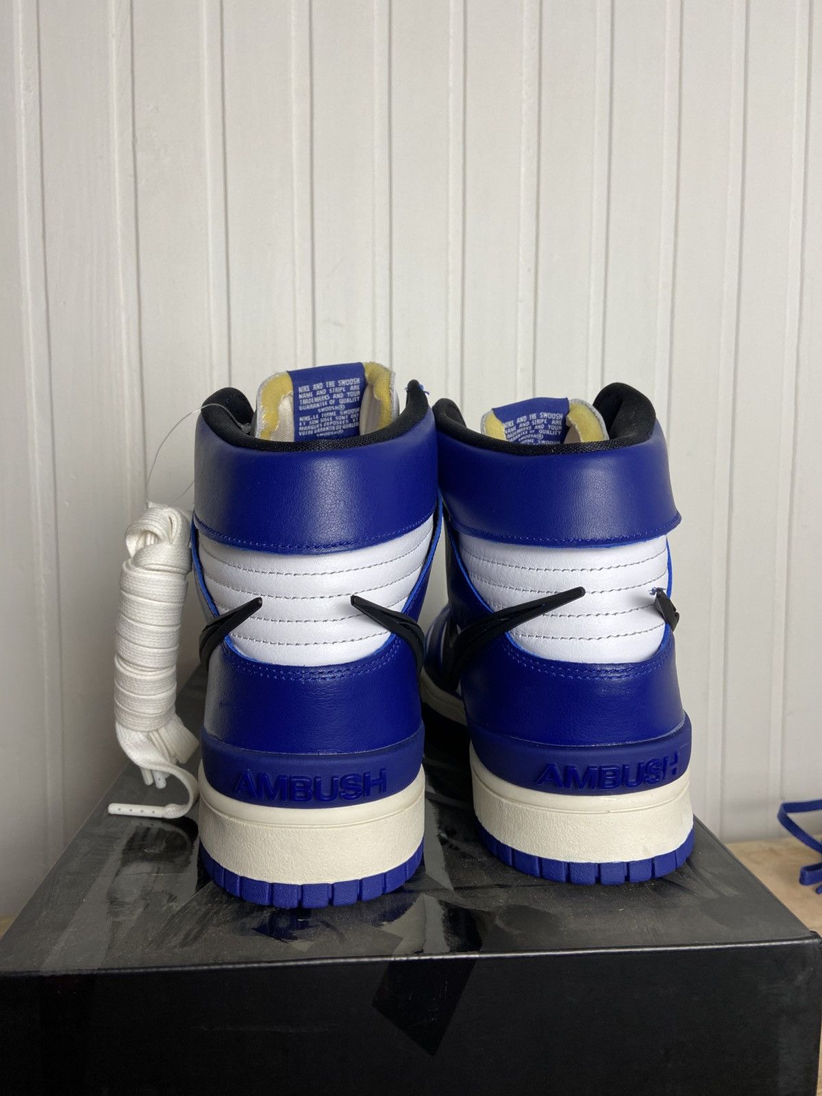 Ambush Design × Nike New Nike Dunk Hi Ambush Deep Royal authentic size 11,5US Size US 11.5 / EU 44-45 - 7 Thumbnail
