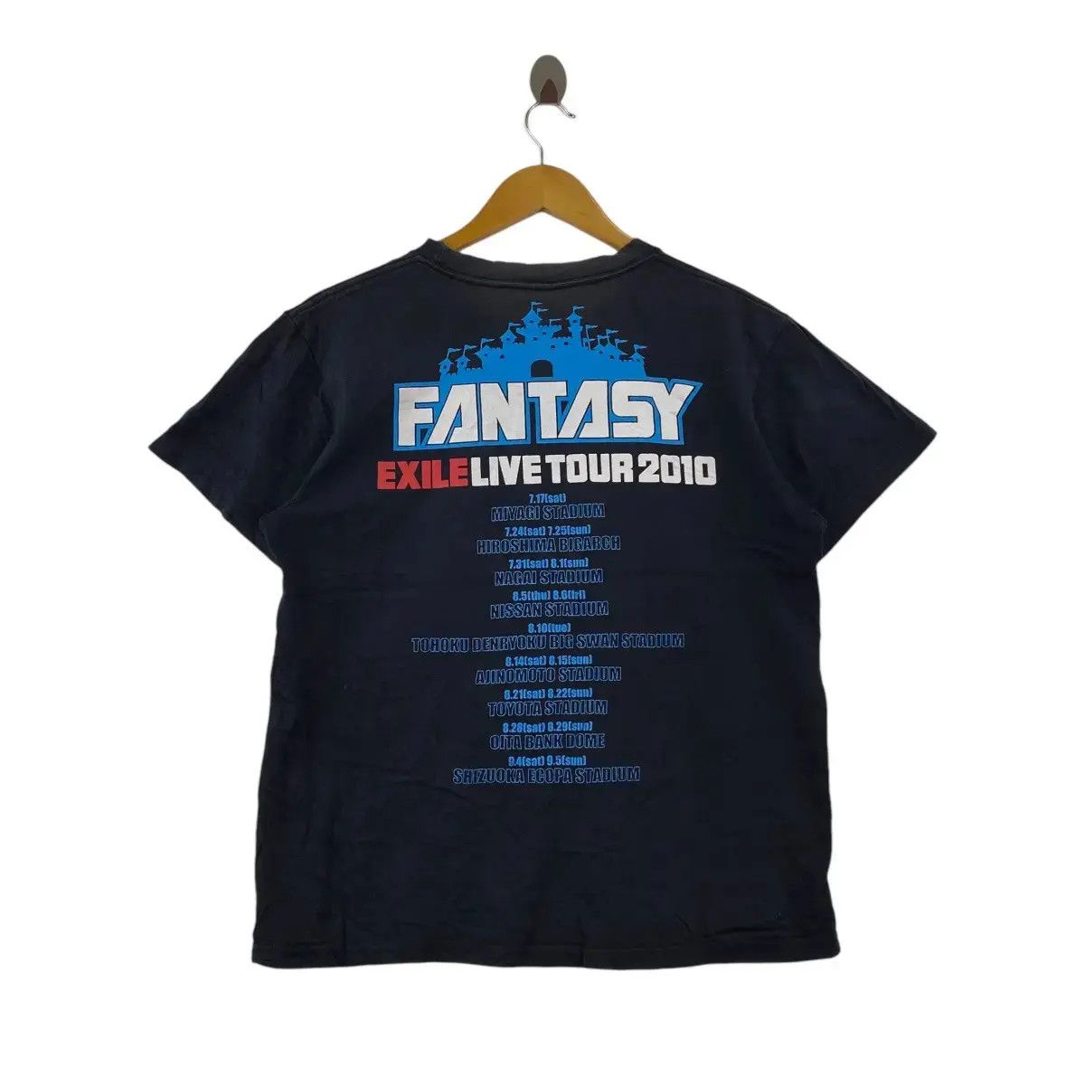 Band Tees EXILE BAND JAPAN 2010 Fantasy Live Tour Promo Tee Shirt Size M / US 6-8 / IT 42-44 - 4 Thumbnail