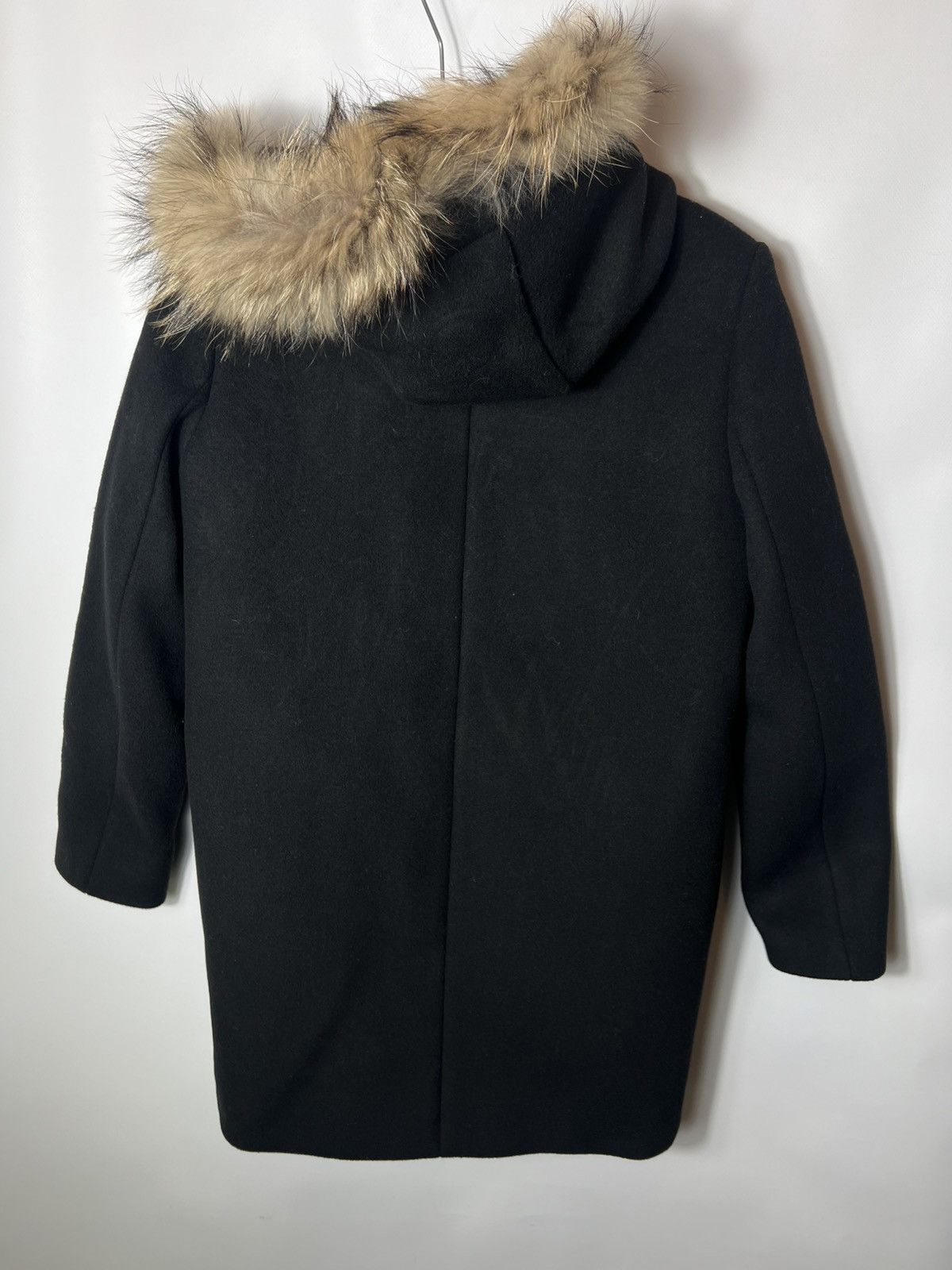 Sandro Luxury designer Sandro Faux Fur Woole Coat Size Fr 38 Size S / US 4 / IT 40 - 11 Thumbnail