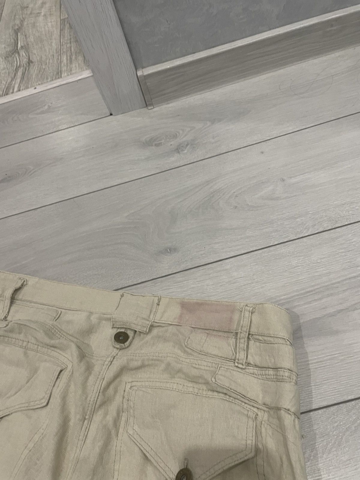 Dolce & Gabbana × If Six Was Nine Dolce Gabbana linen trousers 90s pants multipocket desert y2 Size US 33 - 12 Thumbnail