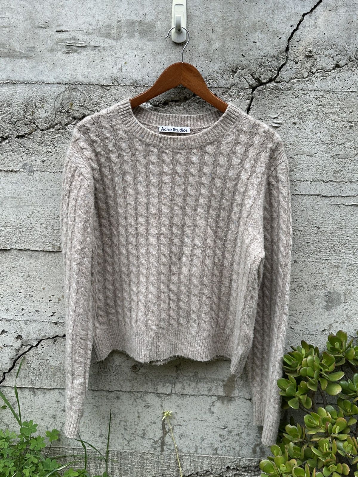 Acne Studios RARE GRAIL Acne Studios specked cable knit sweater Size US M / EU 48-50 / 2 - 3 Thumbnail