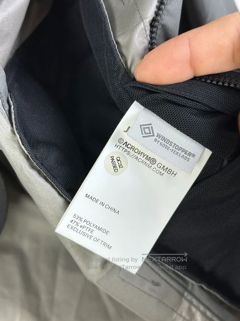 Acronym Acronym Gray coat Size US S / EU 44-46 / 1 - 6 Thumbnail