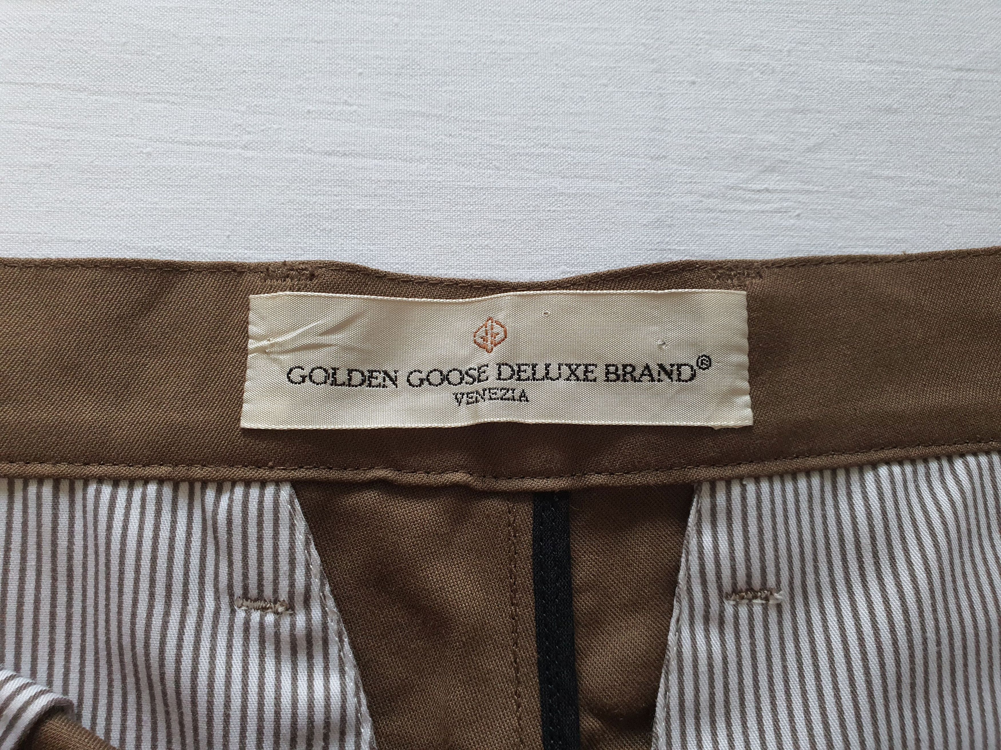 Golden Goose Deluxe Brand Venezia - Classic Chinos Trousers - Silk Size US 29 - 5 Thumbnail