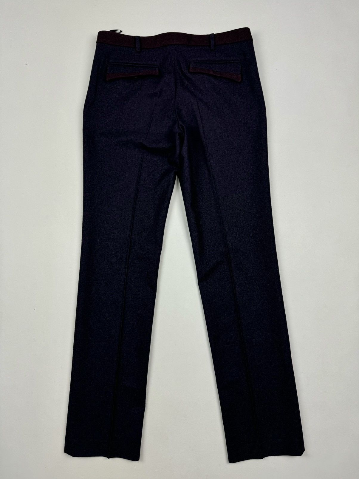 Miu Miu Vintage Miu Miu Wool Chino Purple Pants Size 27" / US 4 / IT 40 - 9 Thumbnail