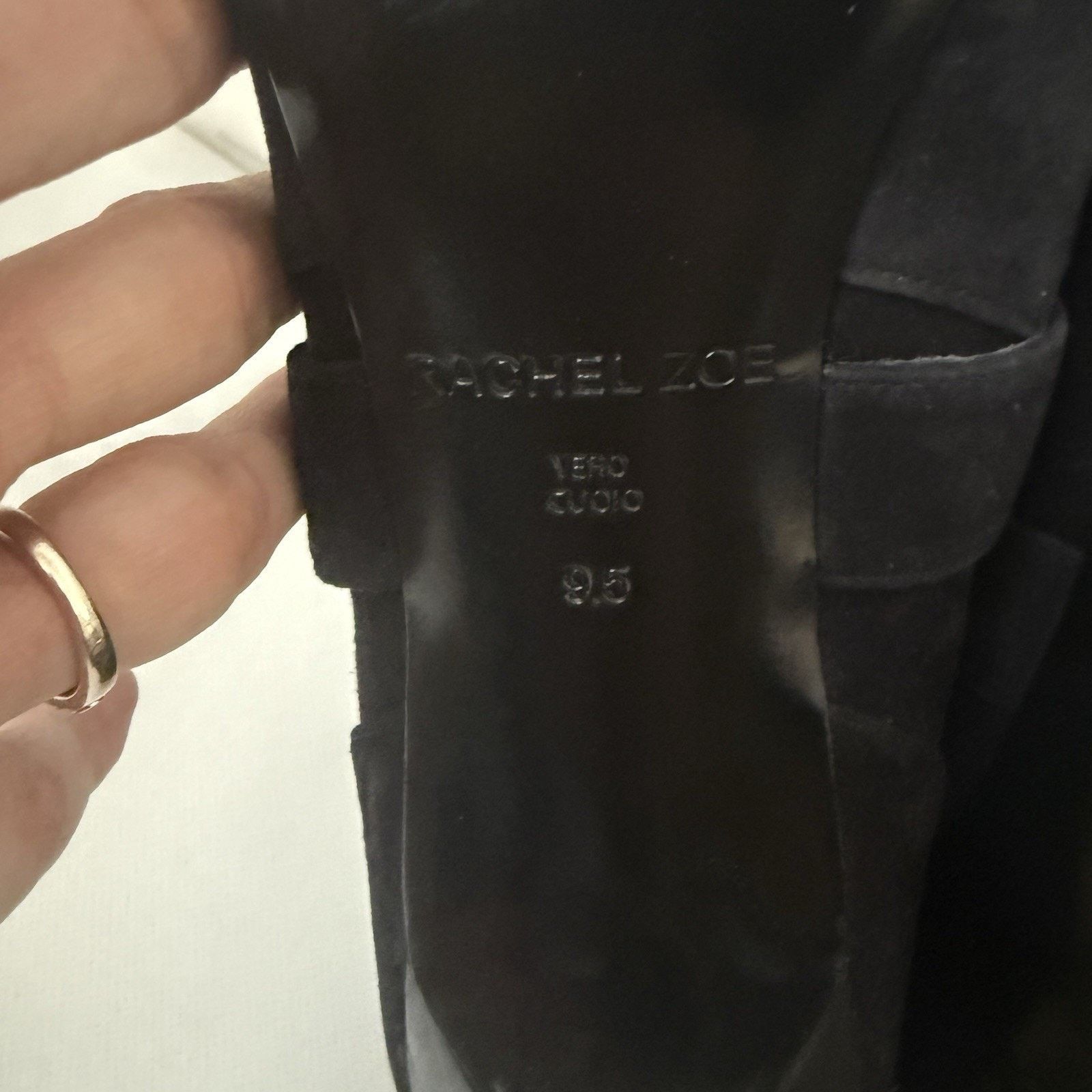 Rachel Zoe Rachel Zoe Suede Heel Bootie Buckle Ankle Sophisticated City Size US 9.5 / IT 39.5 - 7 Thumbnail