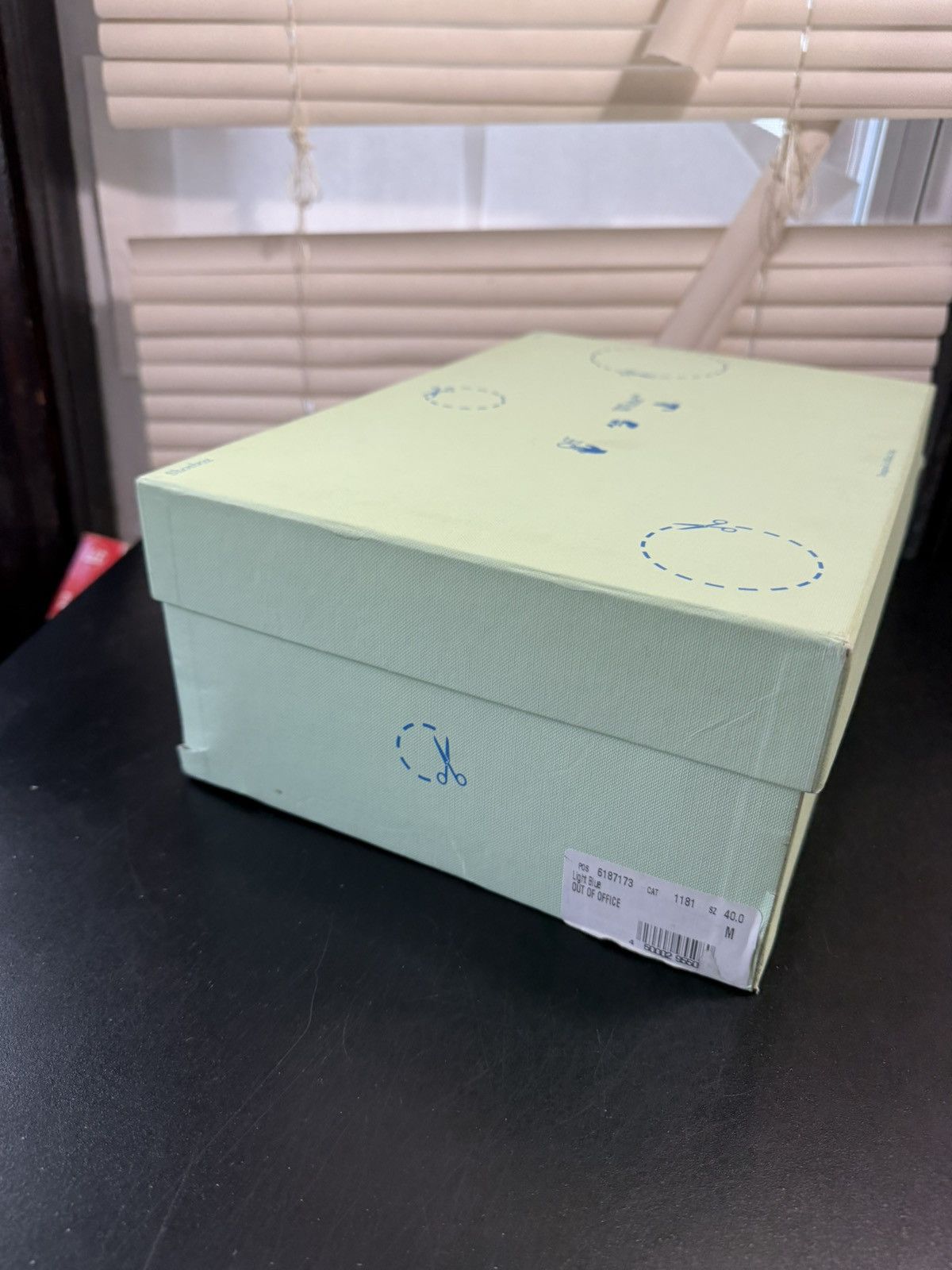 Off-White Out of Office Light Blue Size 40/ 7 US