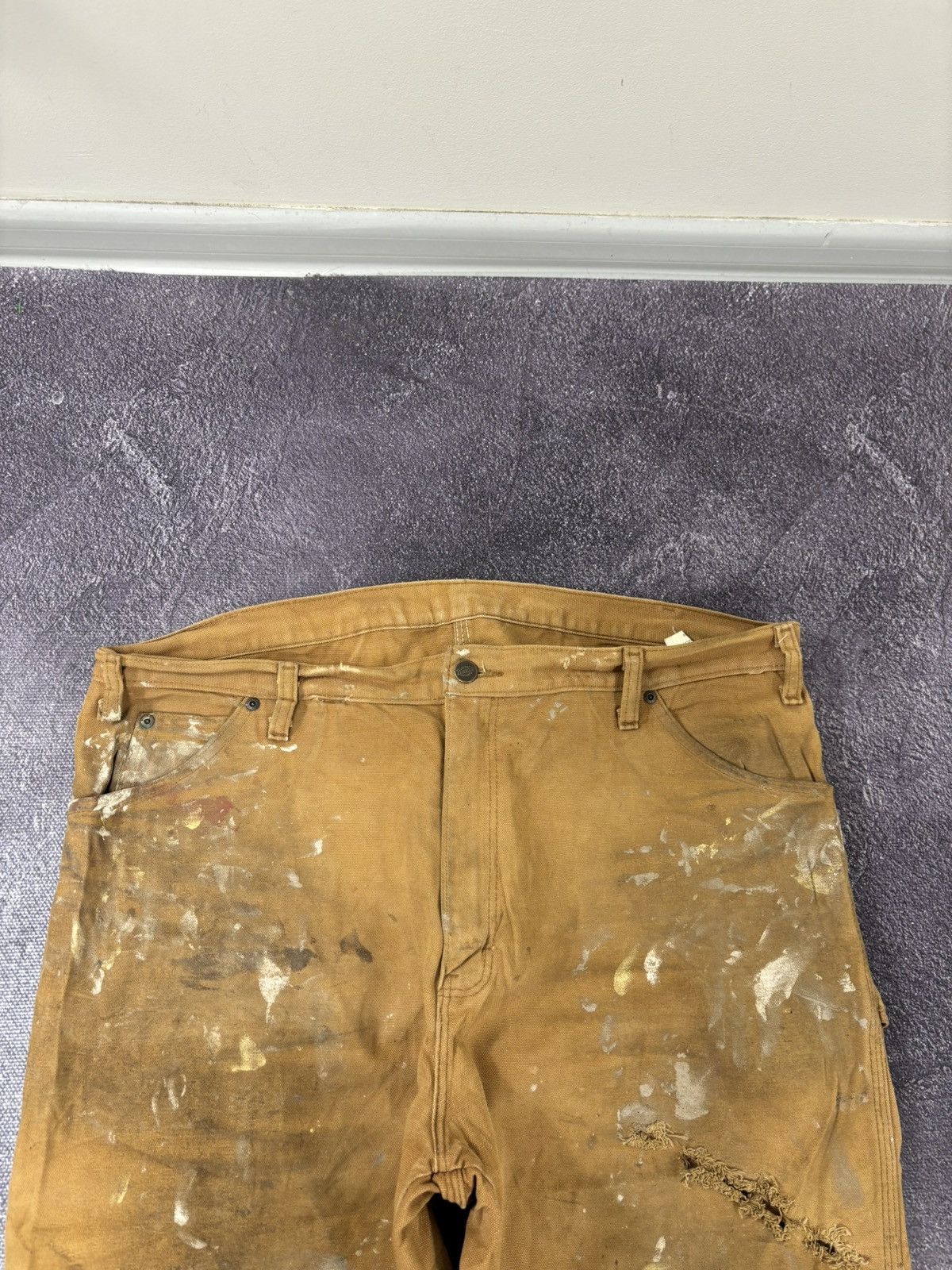 Dickies Vintage Dickies Work Distressed Denim Hype Pants Jeans Size US 40 / EU 56 - 9 Thumbnail