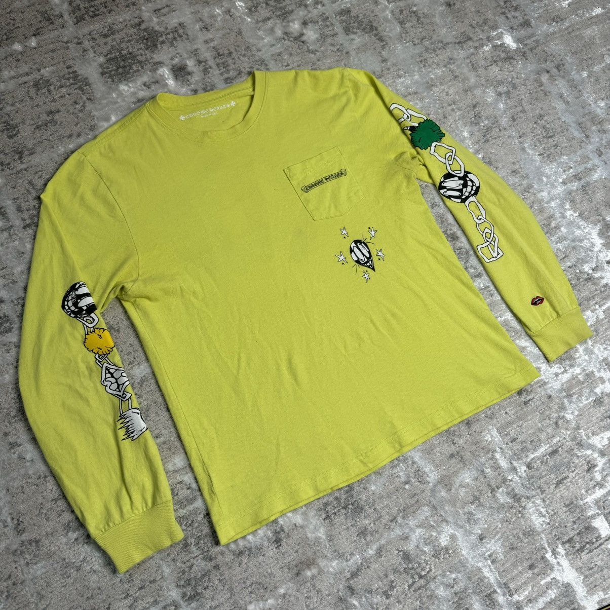 Chrome Hearts Chrome hearts Matty Boy Link and Build long sleeve tee Size US L / EU 52-54 / 3 - 7 Thumbnail