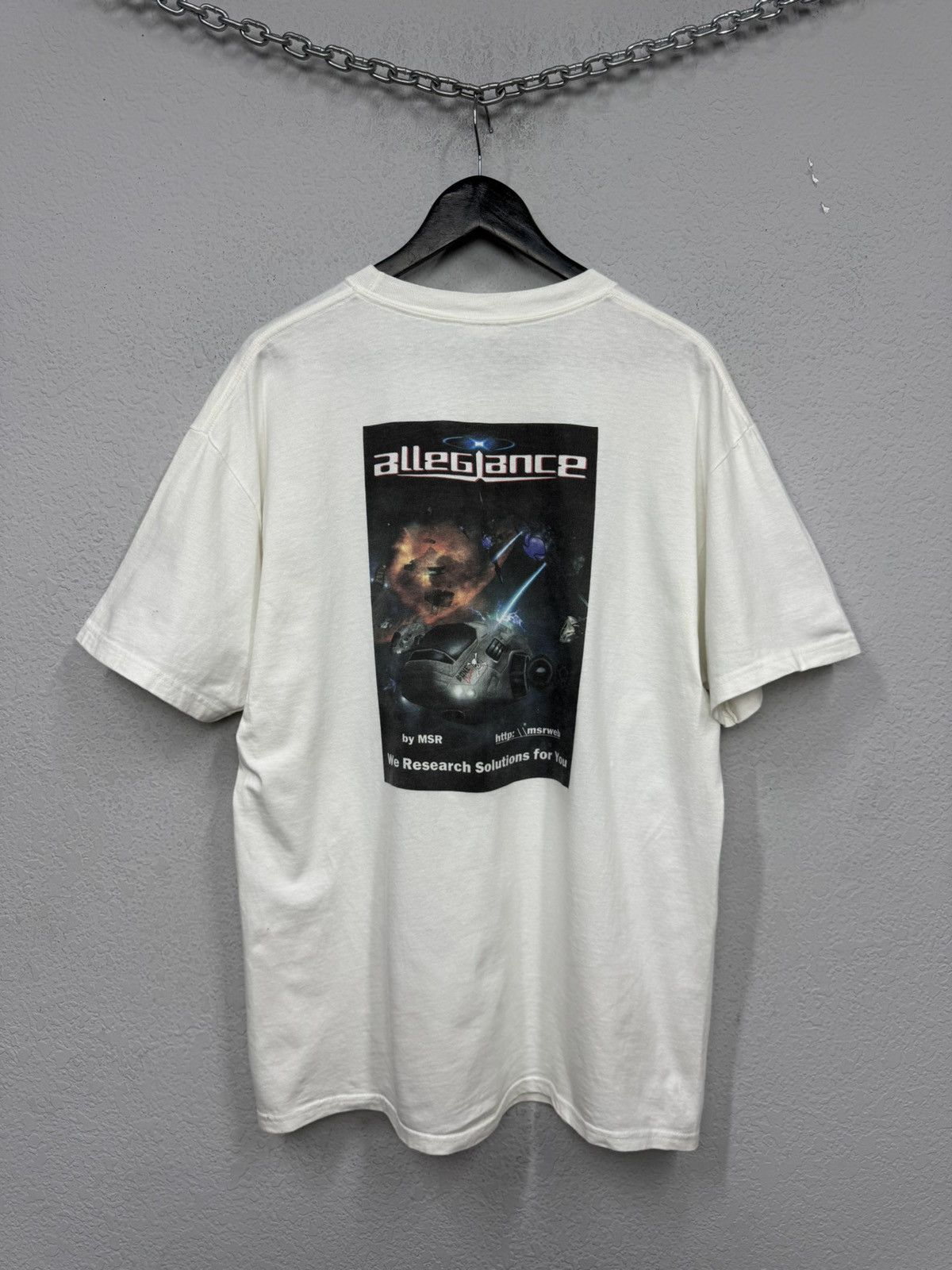 Hanes Vintage Microsoft T-Shirt 90s White Rare USA Google Size US L / EU 52-54 / 3 - 9 Thumbnail