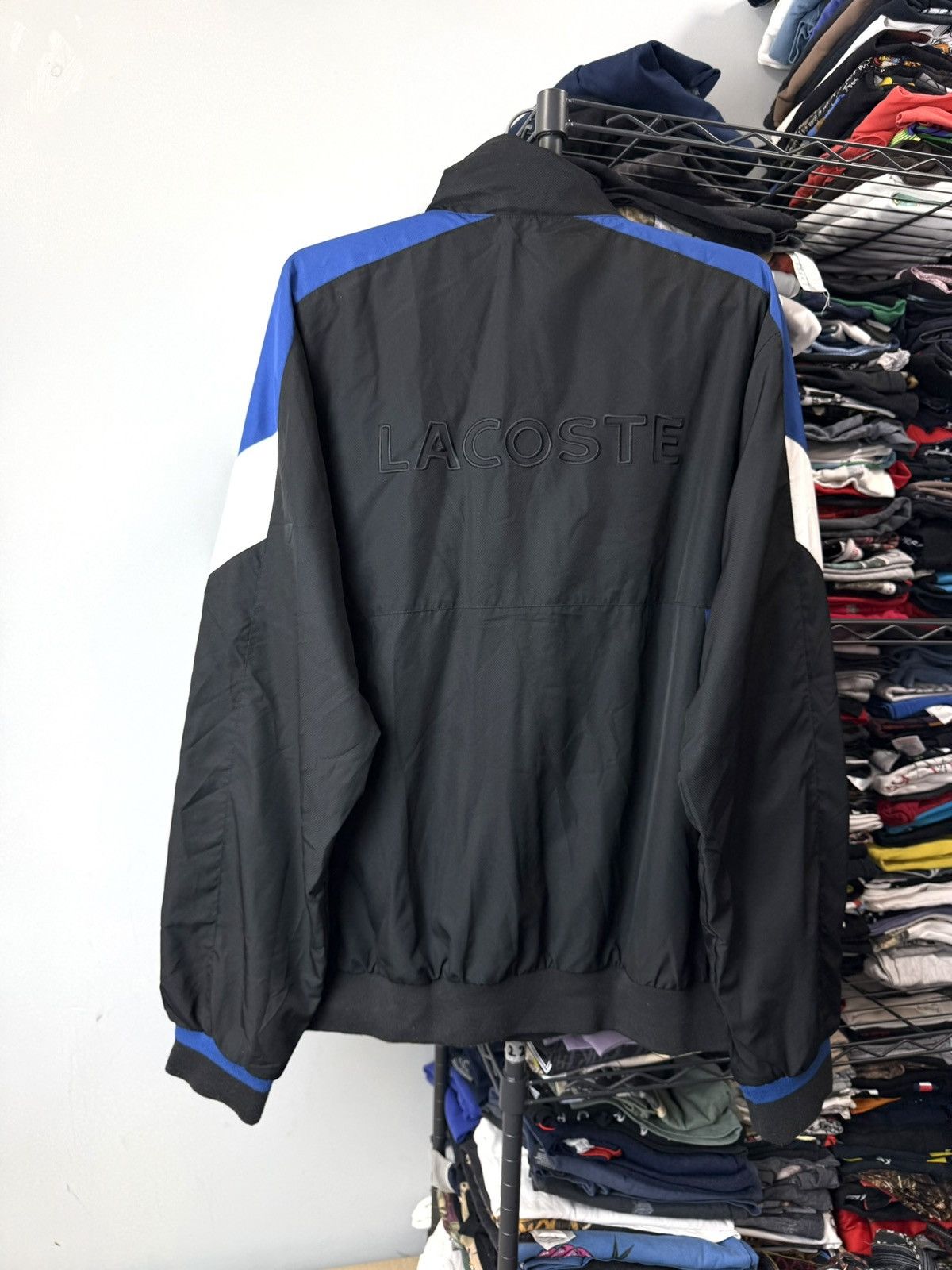 Lacoste Vintage Lacoste Jacket France Style Drill Hype Drip Size US XL / EU 56 / 4 - 8 Thumbnail