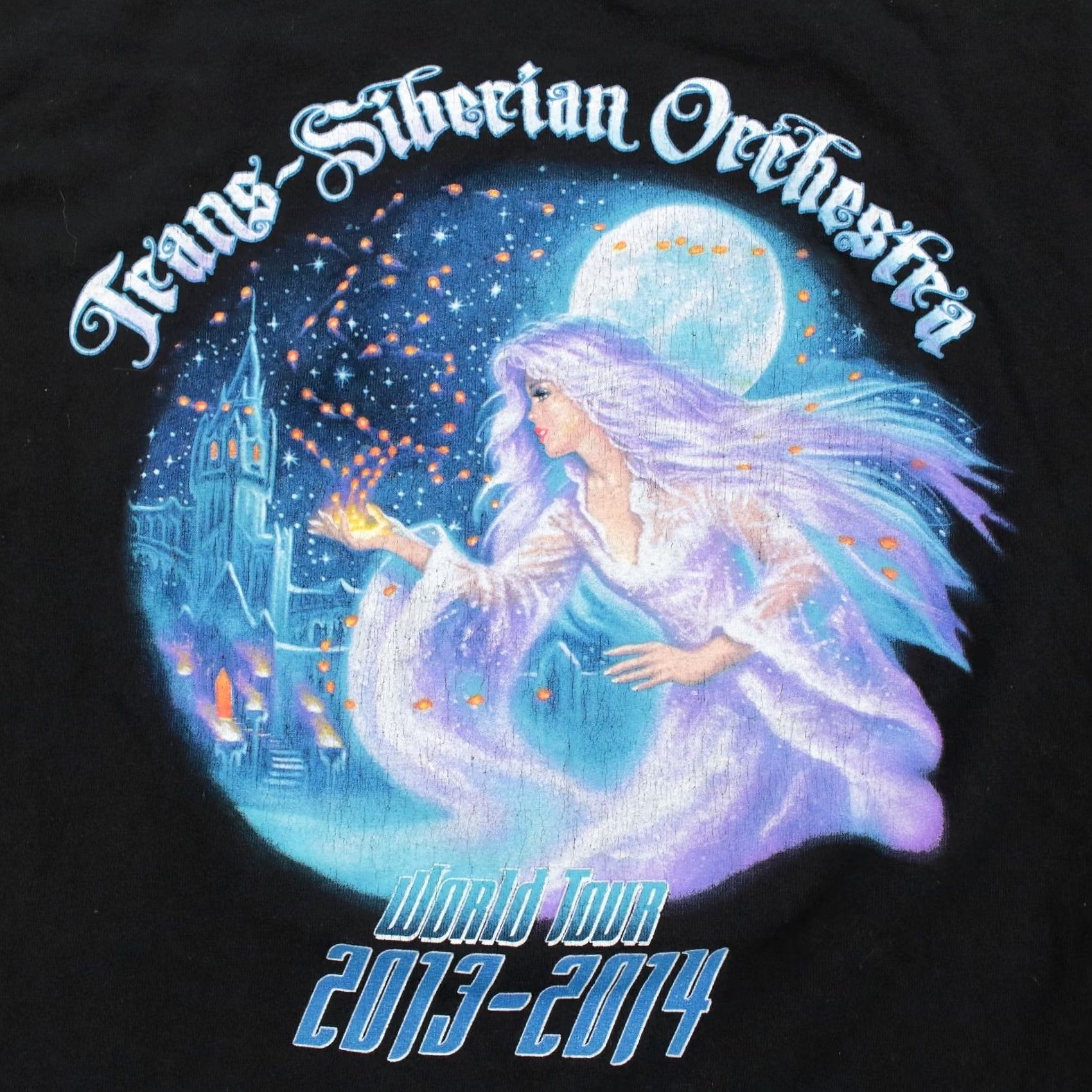 Vintage Trans-Siberian Orchestra world tour 2013 - 2014 t-shirt LARGE rock metal band Adult Size US L / EU 52-54 / 3 - 3 Thumbnail