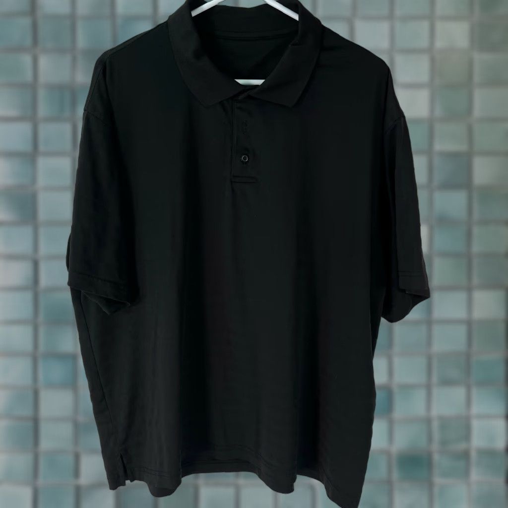 Vintage Mens Black Polo T Shirt Short Sleeve Collared Golf Polo XXL Casual Shirt Mens Size US XXL / EU 58 / 5 - 1 Thumbnail