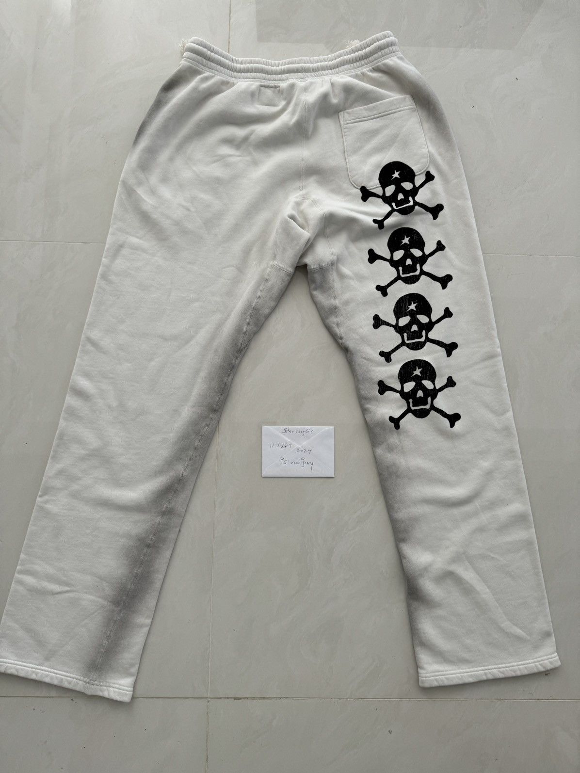 HELLSTAR Hellstar If you don’t like us beat us sweatpants xl Size US 38 / EU 54 - 7 Thumbnail