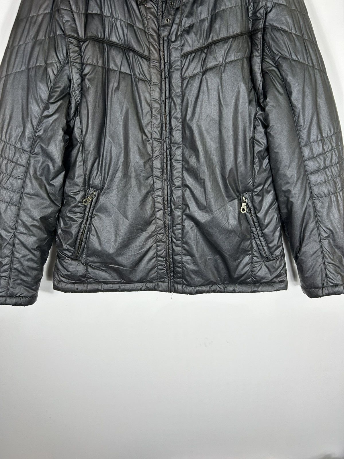 Mossimo Mossimo Vintage Black Puffer Jacket with Faux Fur Hood Size US M / EU 48-50 / 2 - 5 Thumbnail