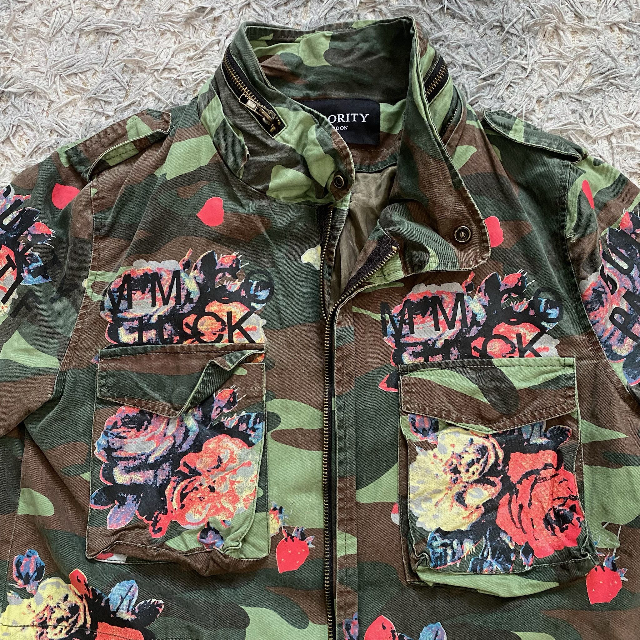 Other Sorority London Camouflage Army Military Streetwear Jacket Size US M / EU 48-50 / 2 - 4 Thumbnail