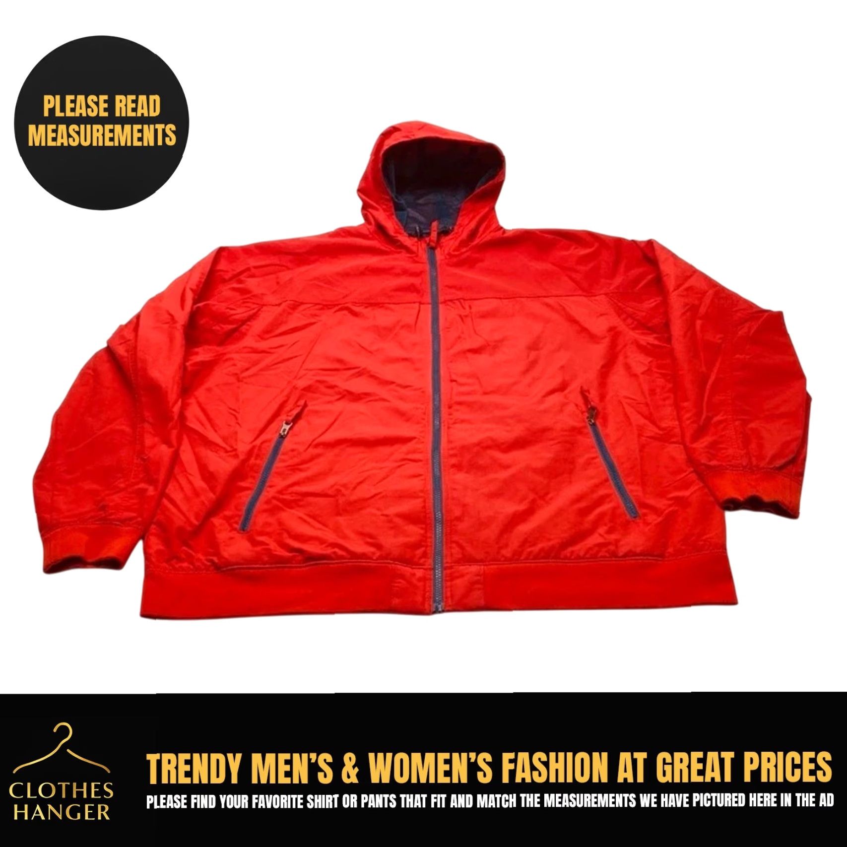 Vintage Duluth Trading Jacket Mens 2XL Red Lightweight Hooded Grab Jacket Lined EUC 7914 Size US XXL / EU 58 / 5 - 2 Thumbnail