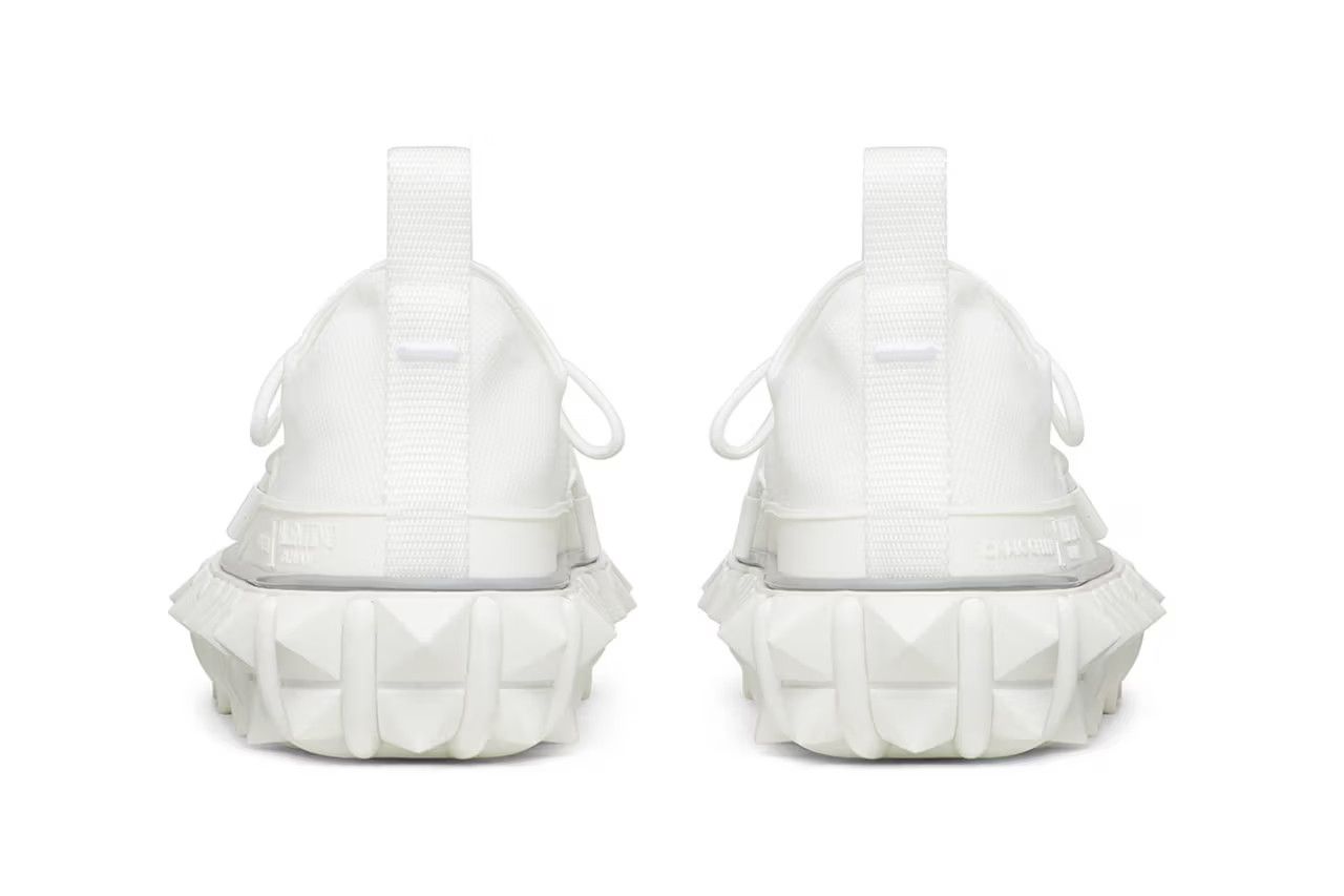 Valentino o1y0525 Low-Top Sneakers in White Size US 8.5 / EU 41-42 - 3 Thumbnail