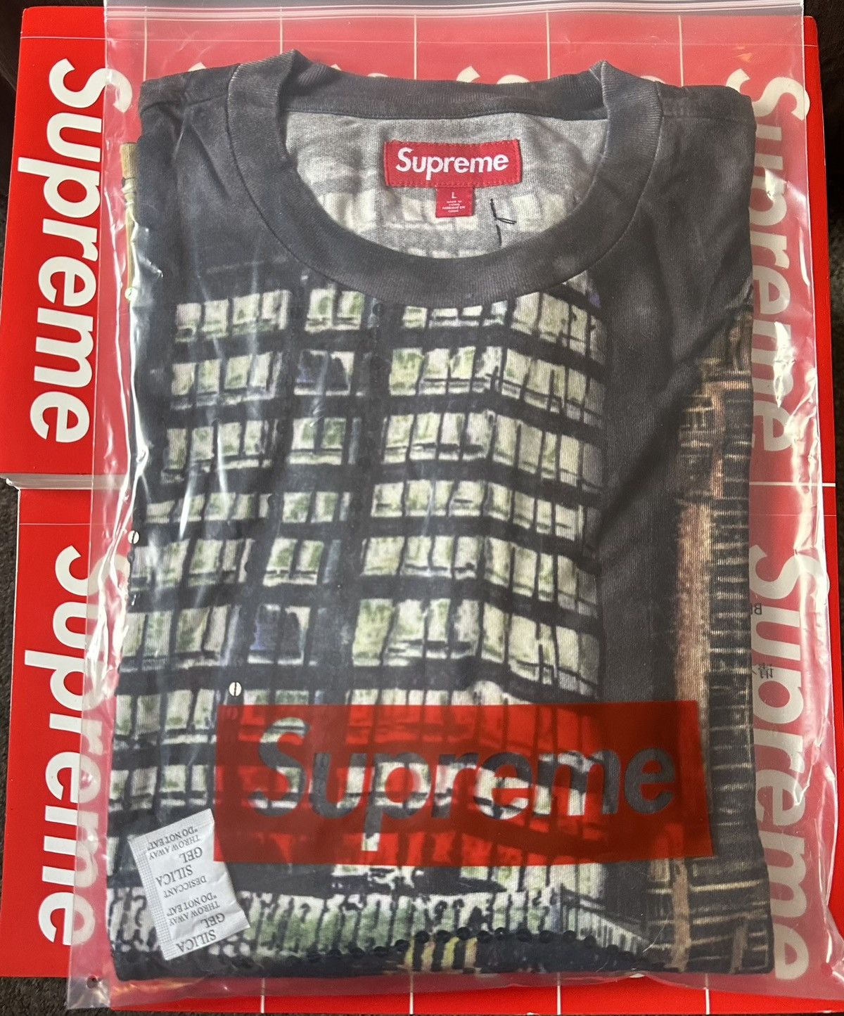 Supreme Skyline Sequin L/S Top Night L
