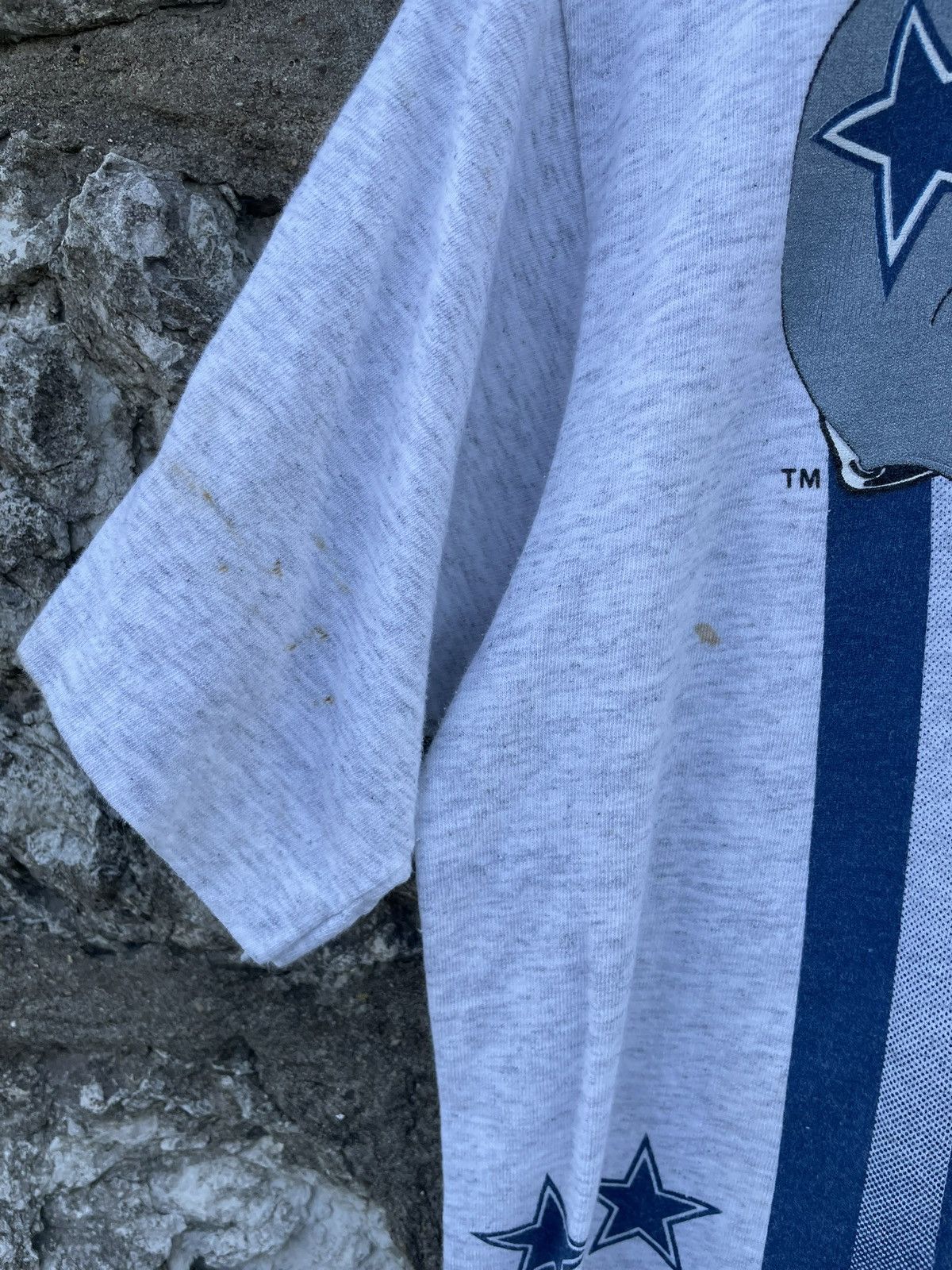 NFL × Salem Sportswear × Vintage Vintage Salem Sportswear Dallas Cowboys Super Bowl Tee AOP L Size US L / EU 52-54 / 3 - 5 Thumbnail