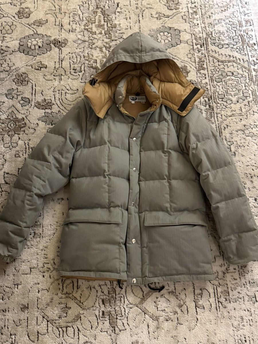 Crescent Down Works Classico Down Parka - Algae Waxed Herringbone Size US S / EU 44-46 / 1 - 7 Thumbnail