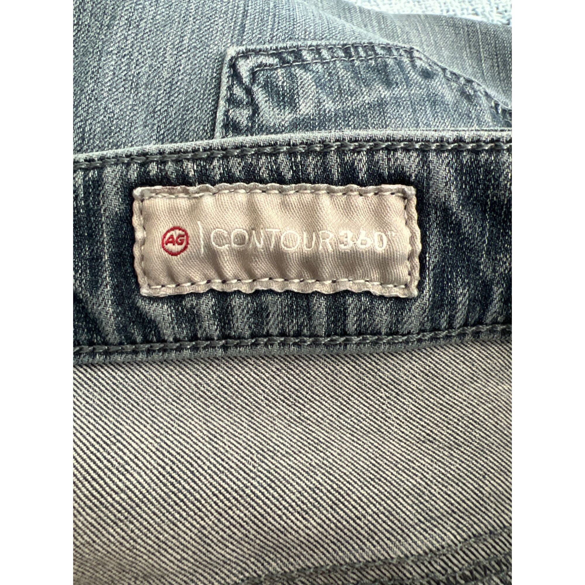 AG Adriano Goldschmied AG Adriano Goldschmied Farrah Skinny Jeans High Rise Contour Size 27" / US 4 / IT 40 - 6 Thumbnail