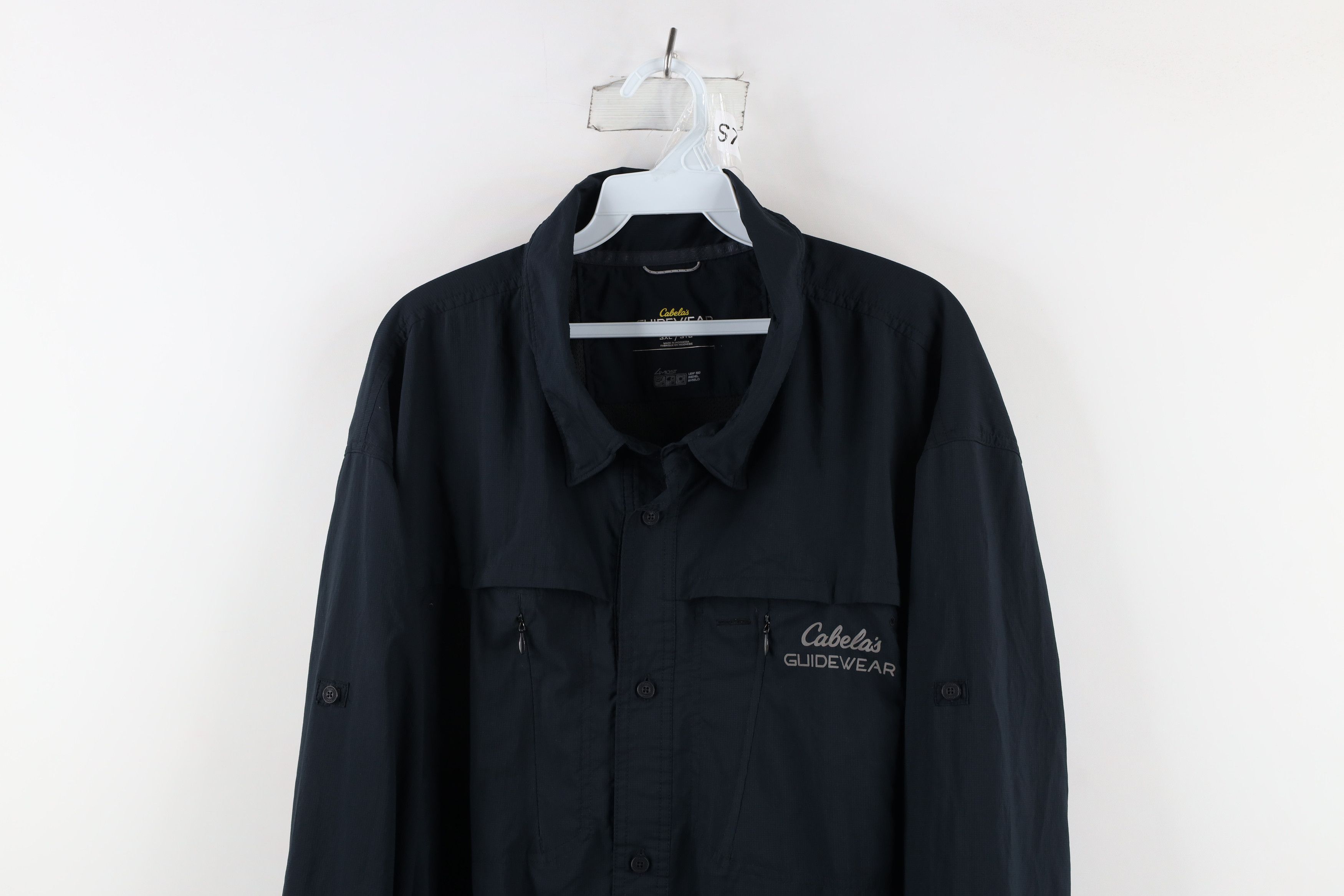Cabelas × Vintage Cabelas Guidewear Lightweight Vented Collared Button Shirt Size US XXL / EU 58 / 5 - 2 Thumbnail