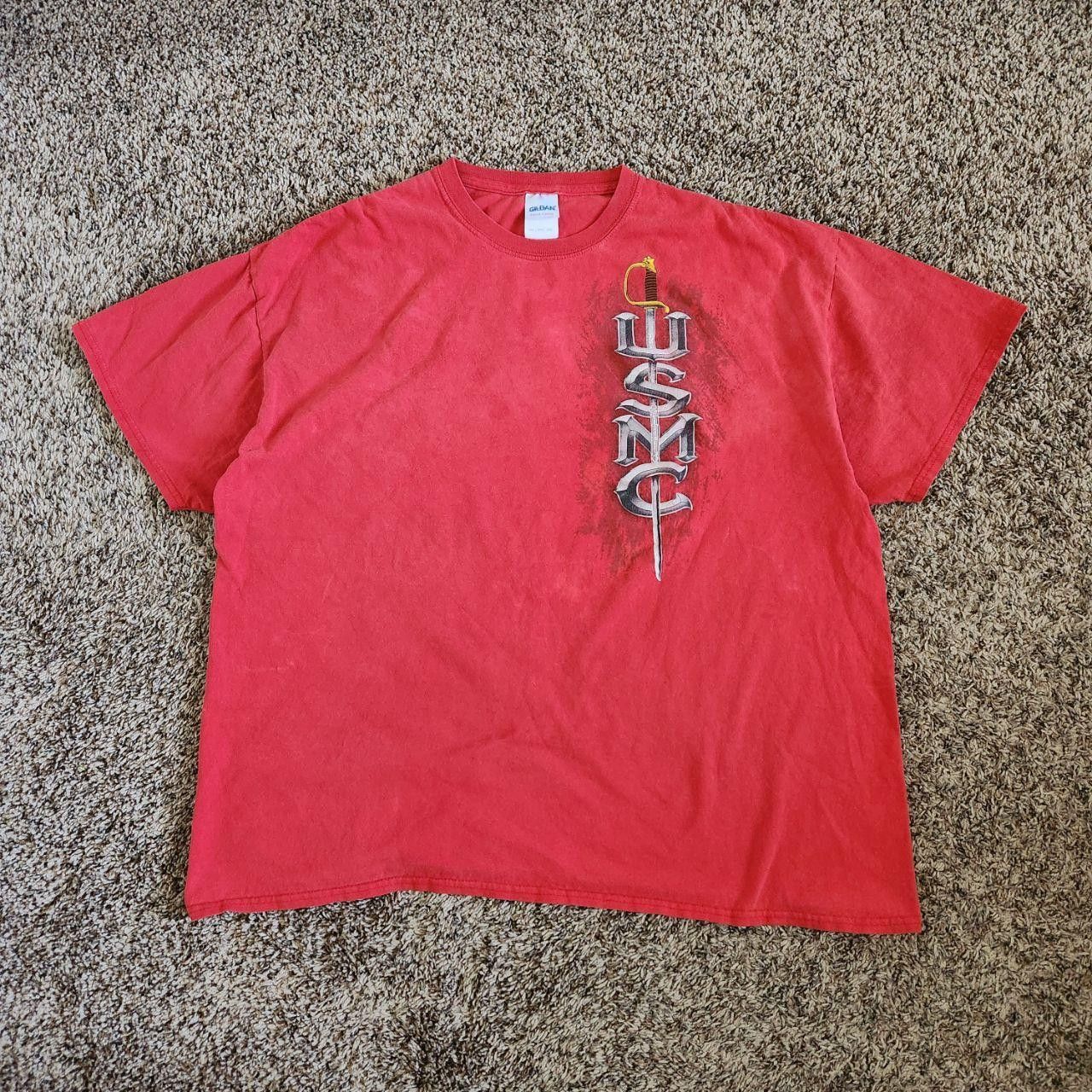 Vintage Vintage USMC Marine Corps T-Shirt United States Military Size US XXL / EU 58 / 5 - 1 Thumbnail