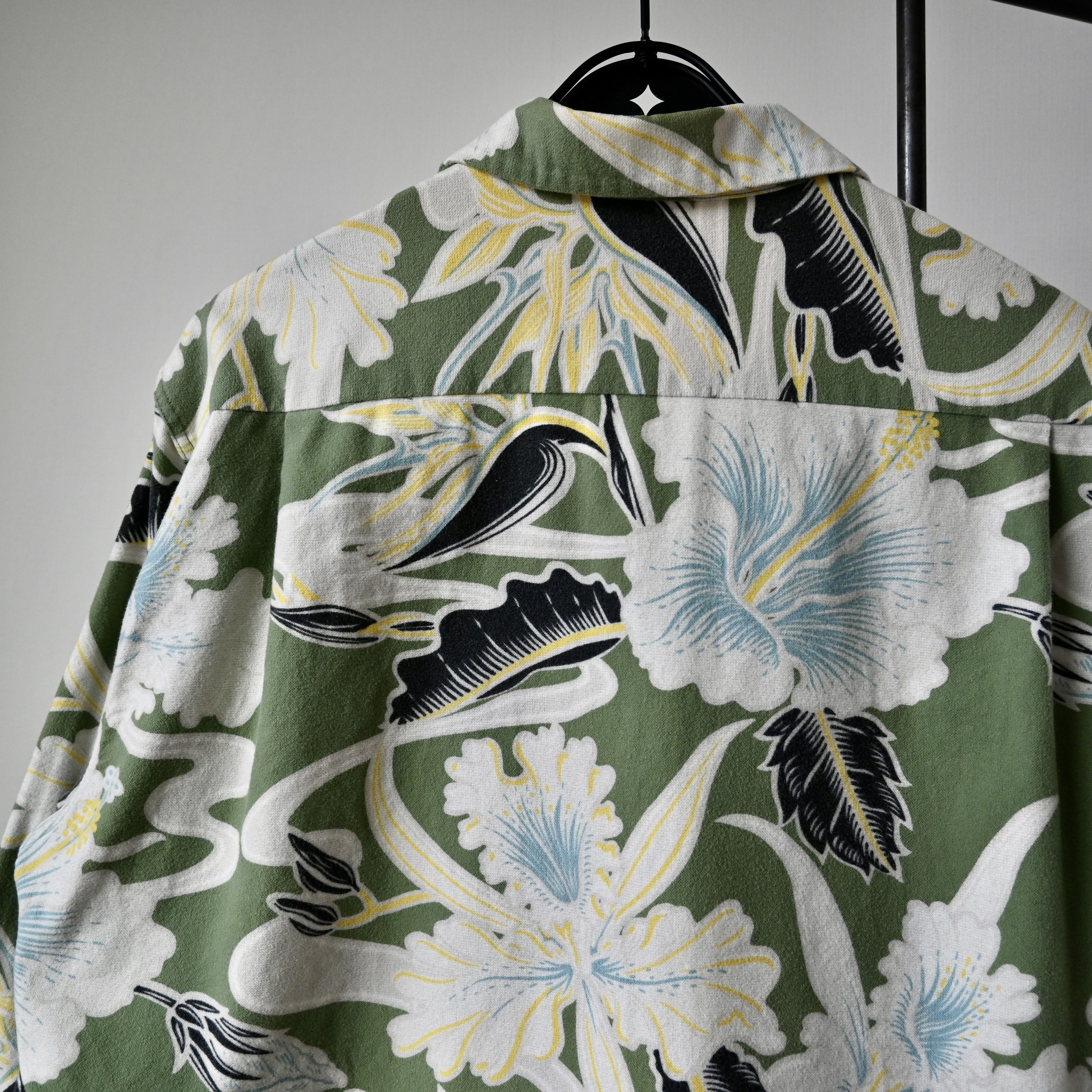 Sun Surf SUN SURF oriental botany flannel Hawaiian shirt, size L Size US L / EU 52-54 / 3 - 4 Thumbnail