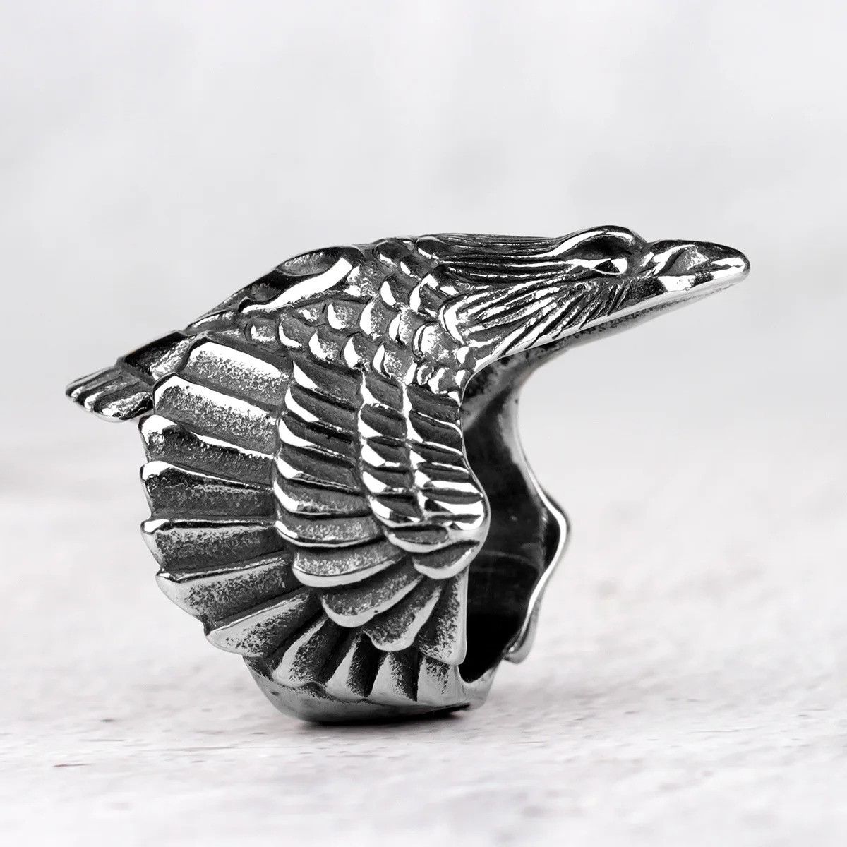 Jewelry Flying Eagle Ring Streetwear Jewelry Fashion Gift Size ONE SIZE - 2 Thumbnail