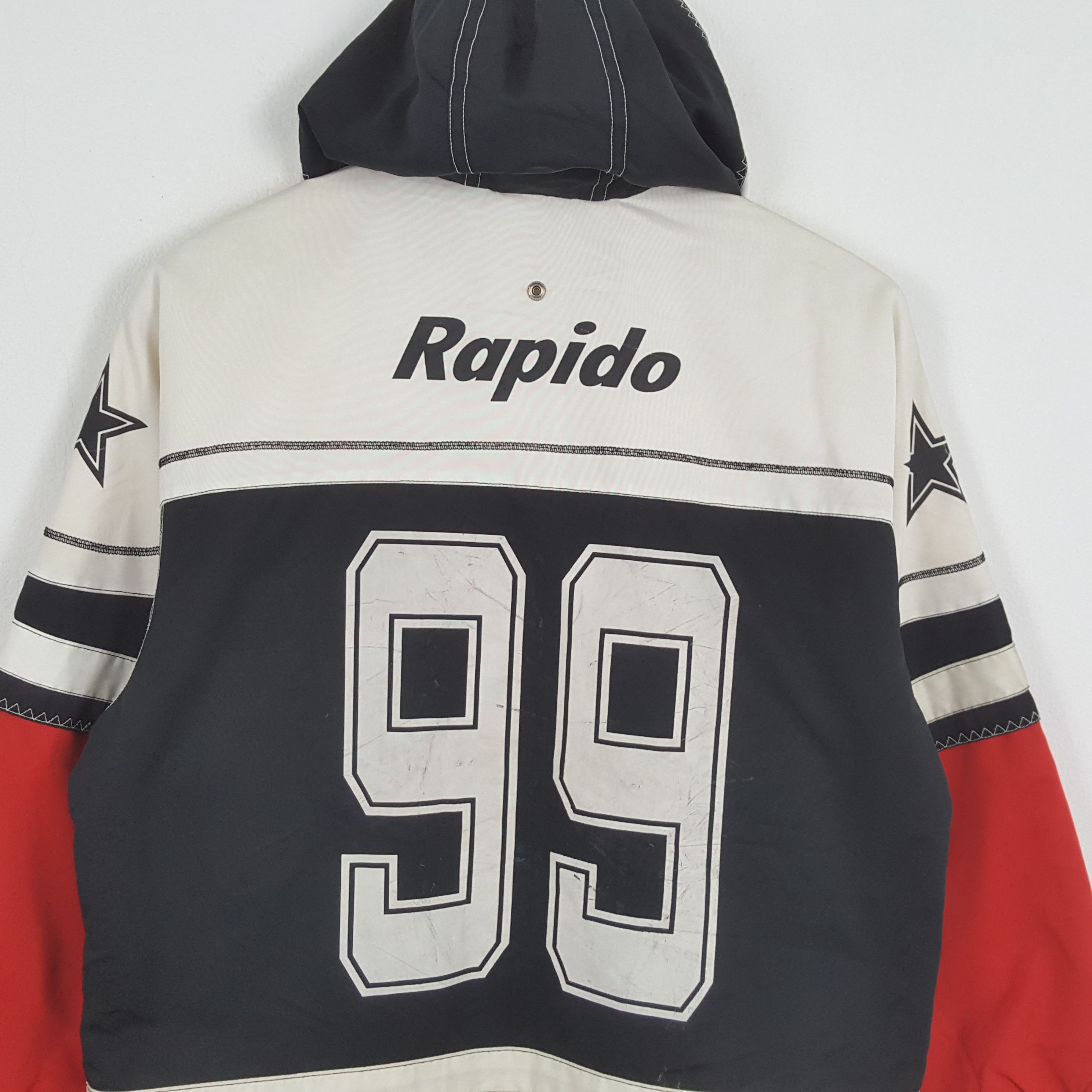 Vintage Vintage RAPIDO 99 Sportswear Winter Hoodies Size US XXL / EU 58 / 5 - 2 Thumbnail