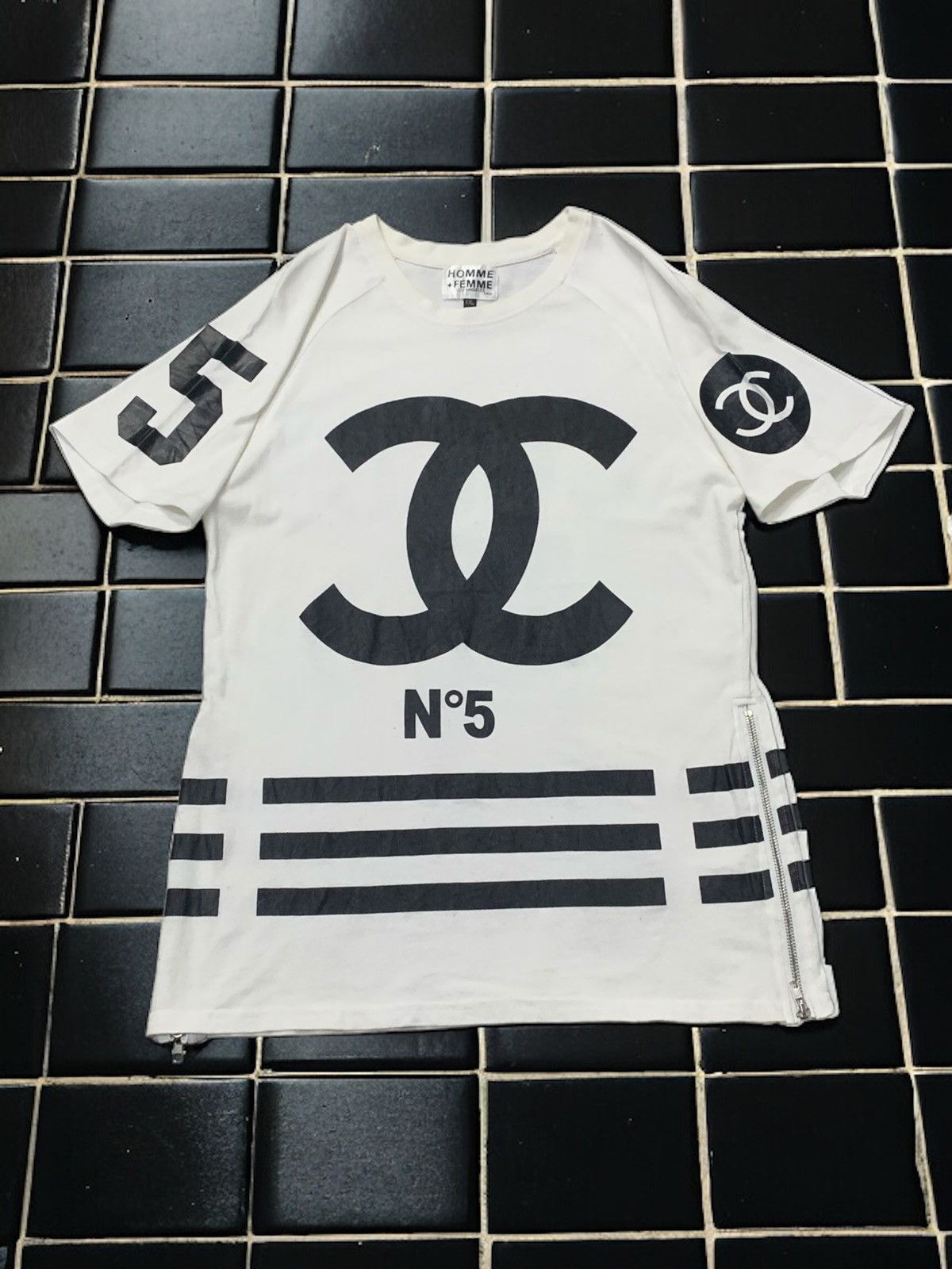 Hot Men’s Chanel #5 promotional tshirt