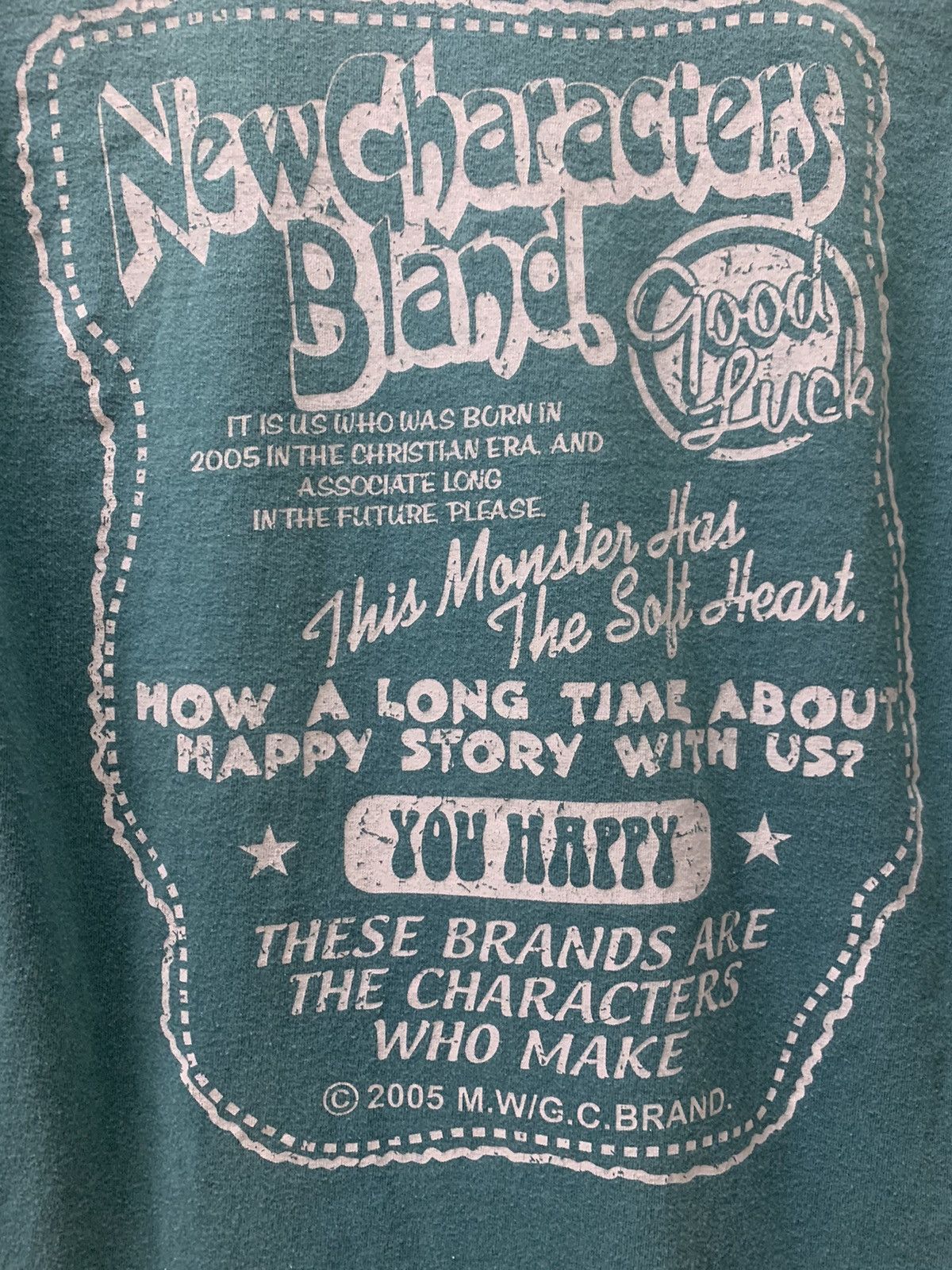Cartoon Network VINTAGE Y2K 2005 MONSTER WORLD VERY RARE TEE Size US S / EU 44-46 / 1 - 6 Thumbnail