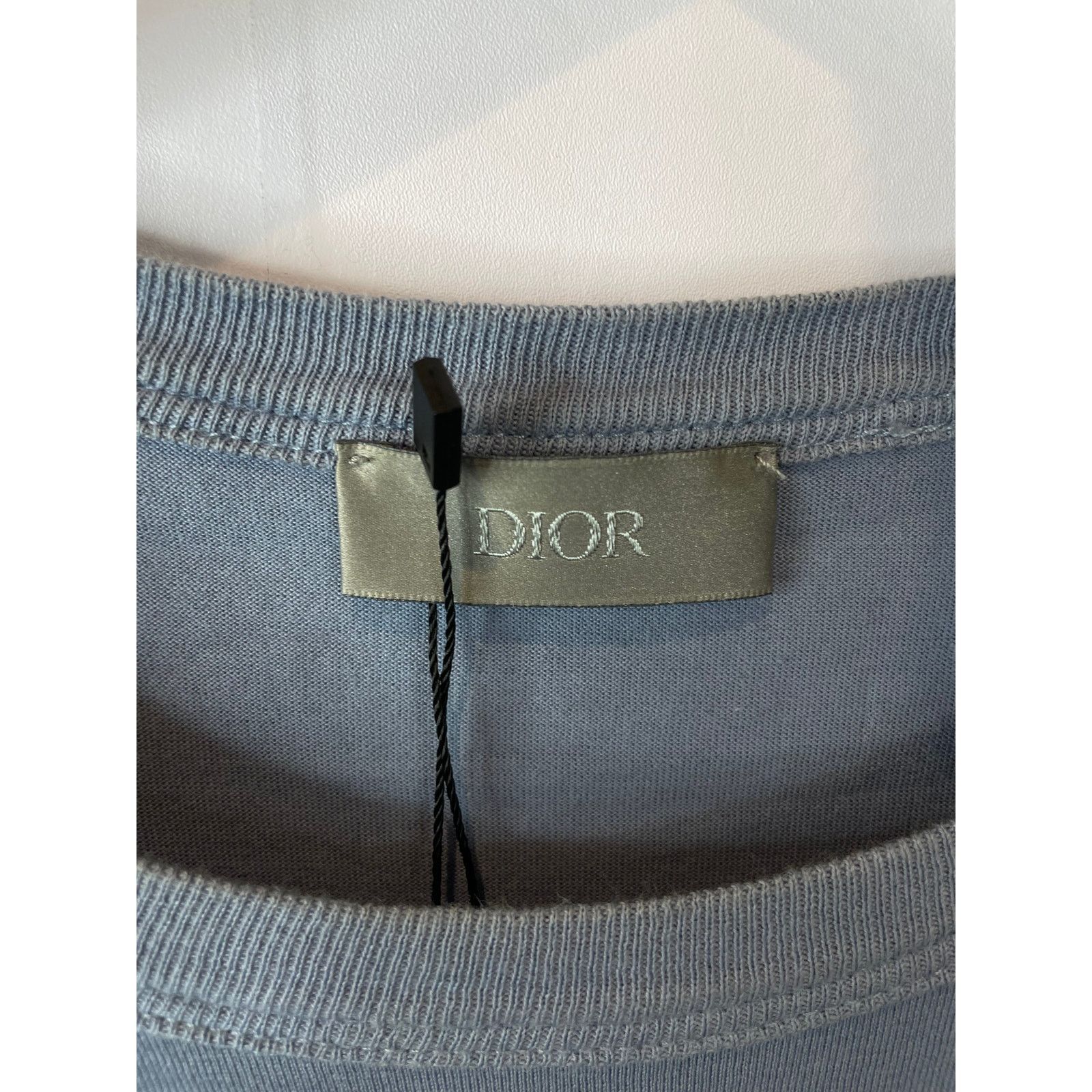 Dior Dior CD Logo Tee Blue Pink Used XL Size US XL / EU 56 / 4 - 2 Thumbnail