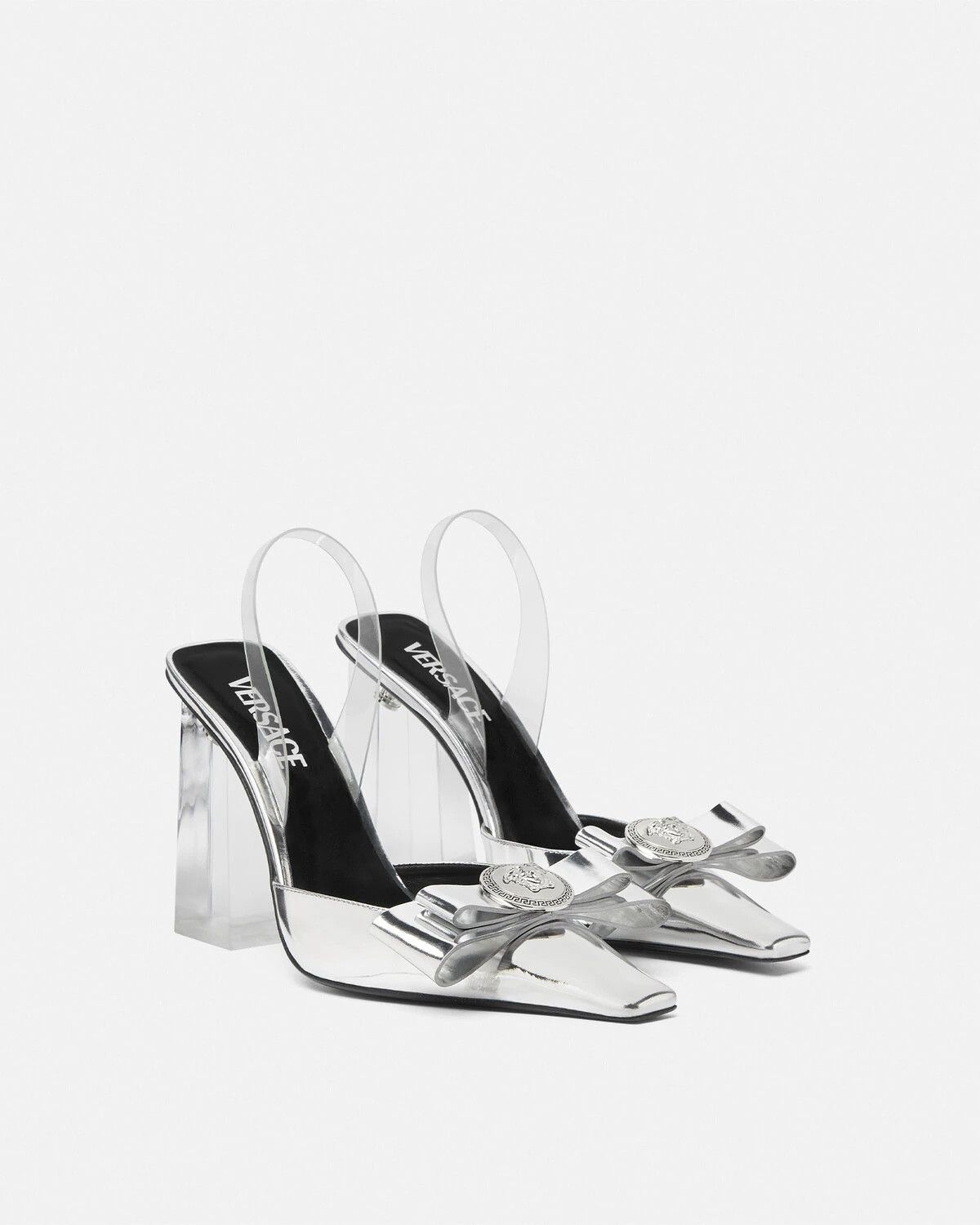 Versace o1y0226 Pumps in Silver Size US 7 / IT 37 - 2 Thumbnail