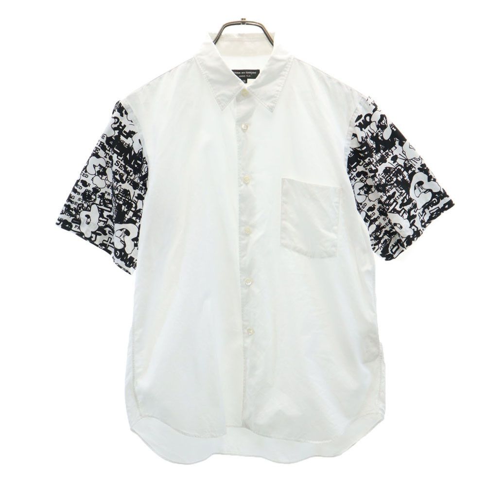 Comme des Garcons Shirt Sleeve Switch Short Sleeve White Size US XS / EU 42 / 0 - 1 Thumbnail
