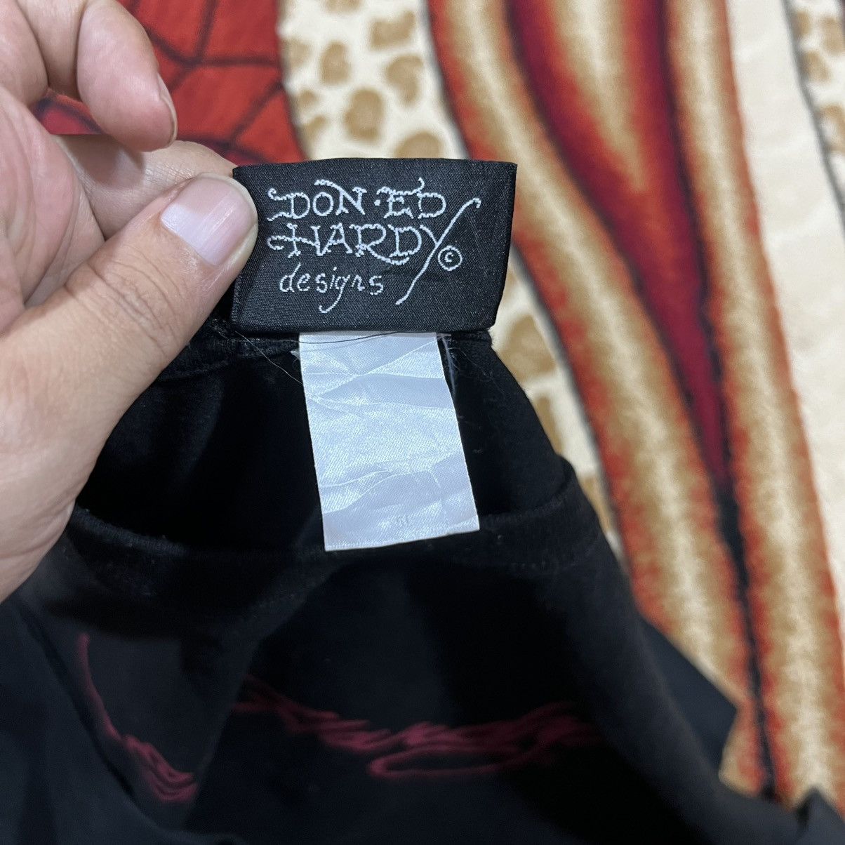 Ed Hardy Vintage Ed Hardy Big Logo Rare T Shirt Size US XL / EU 56 / 4 - 8 Thumbnail
