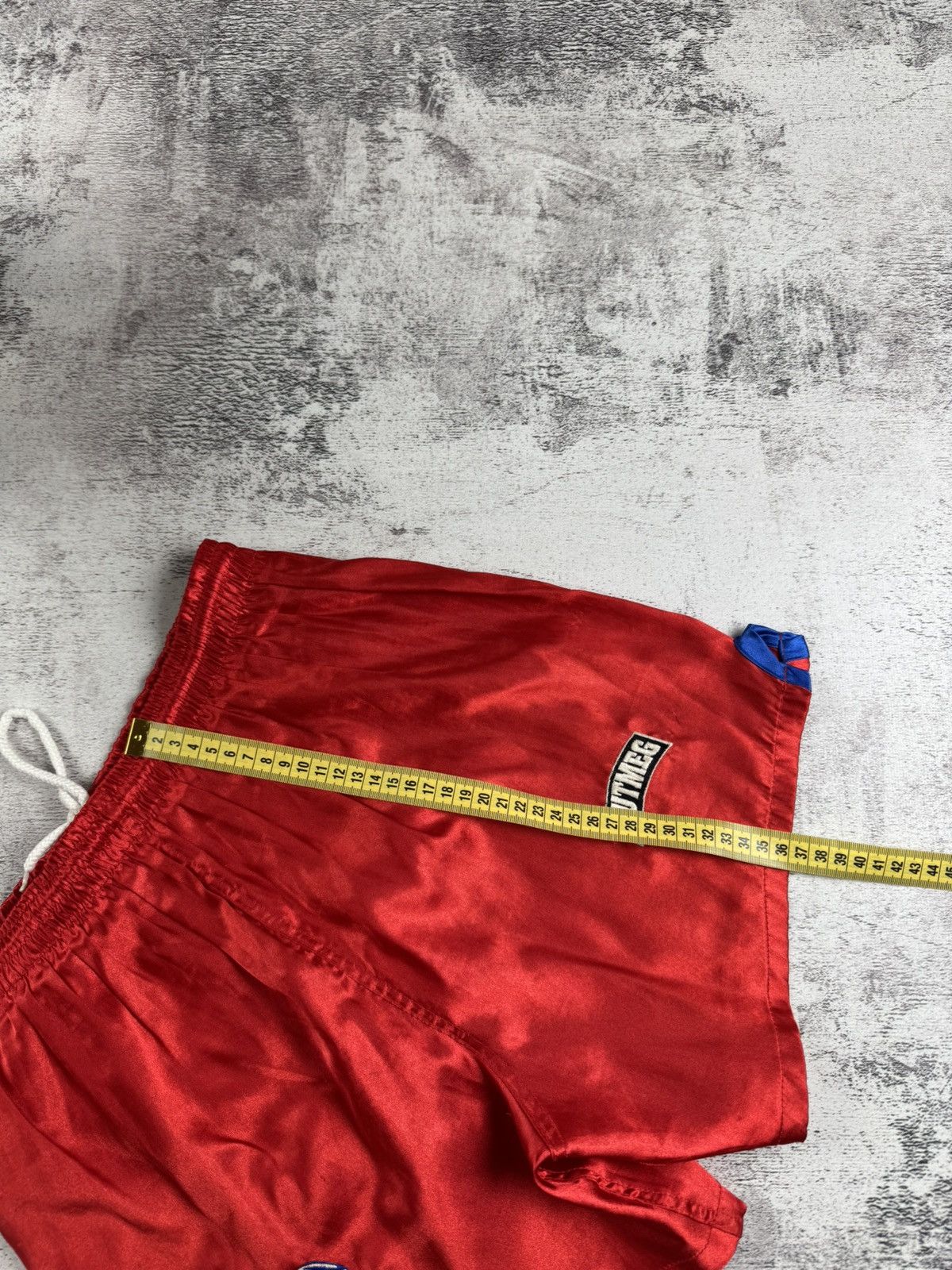 Nutmeg Crystal Palace 1994 Nutmeg Soccer Football Small Size Nylon Red Men’s Shorts Size US 30 / EU 46 - 10 Thumbnail