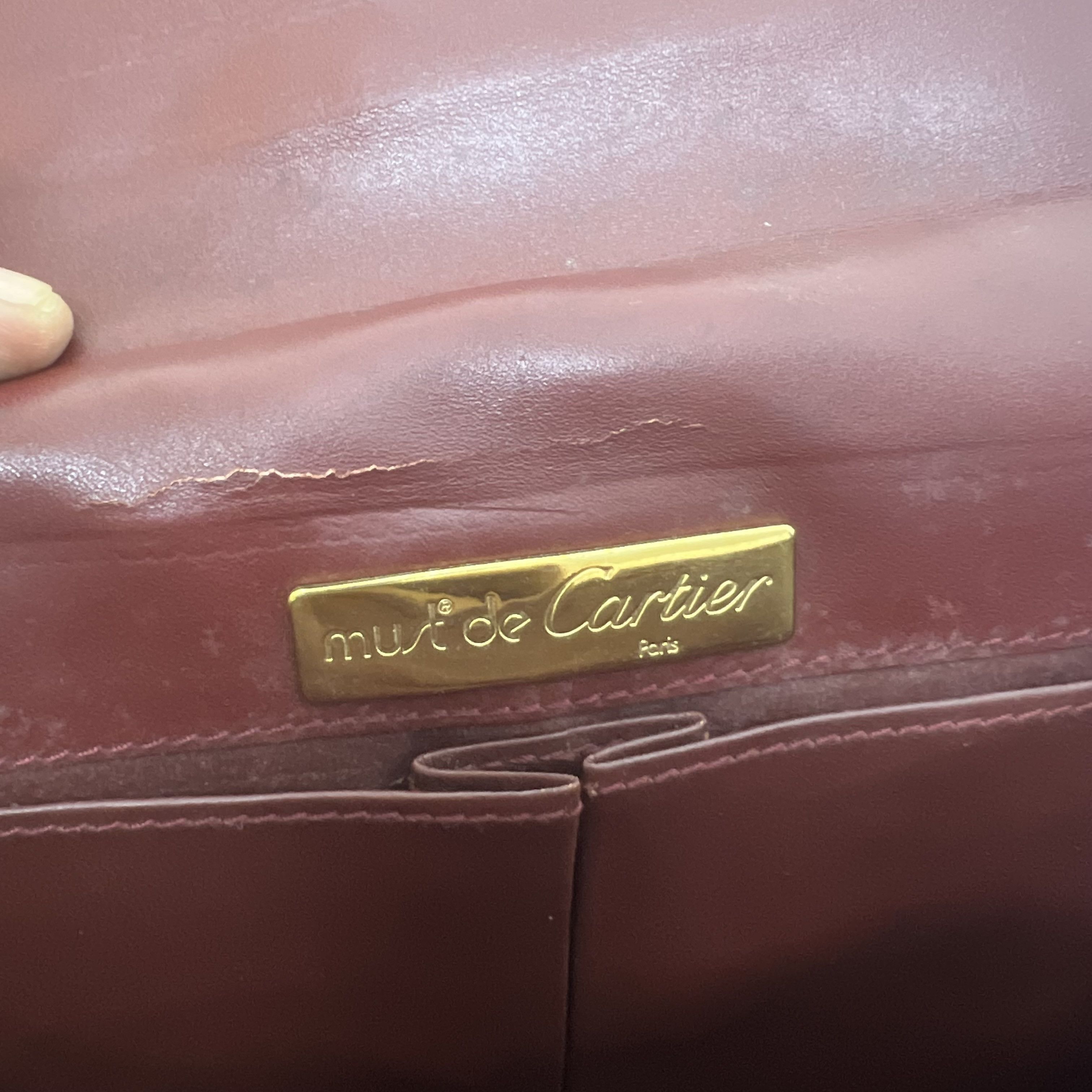 Cartier Vintage Cartier Clucthes Bag Size ONE SIZE - 14 Thumbnail