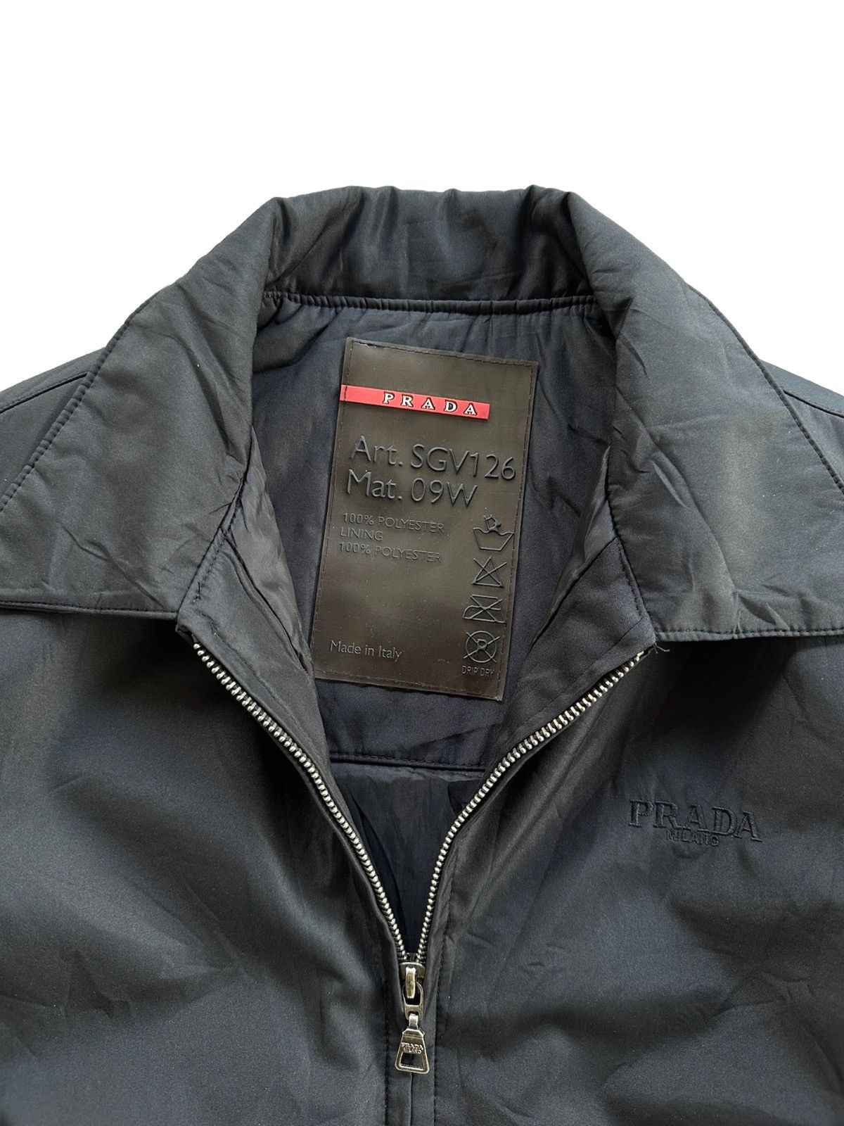 Prada Prada Black Coach Jacket Size US S / EU 44-46 / 1 - 5 Thumbnail