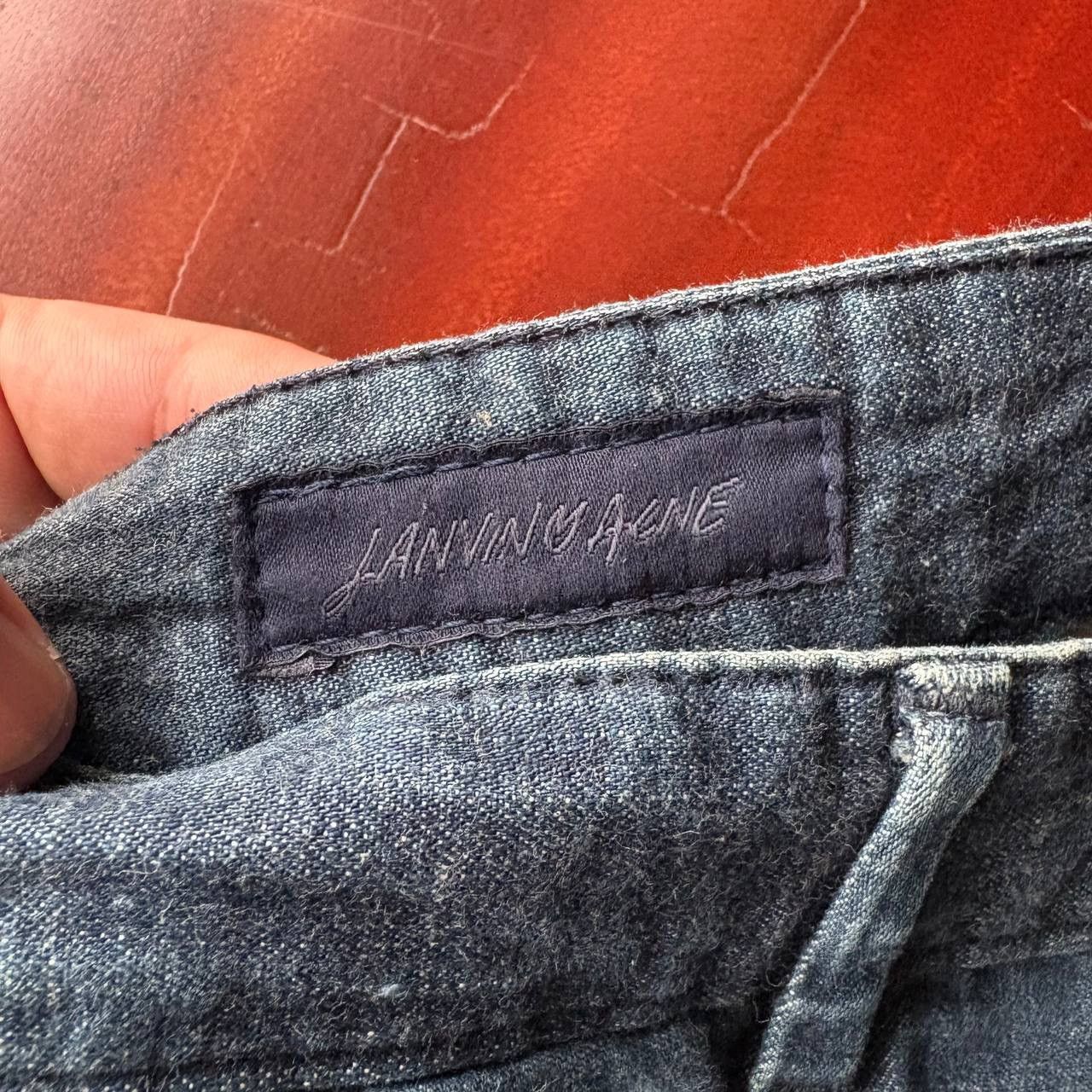 Acne Studios Lanvin x Acne Studios Patchwork Denim Pants Size US 29 - 10 Thumbnail