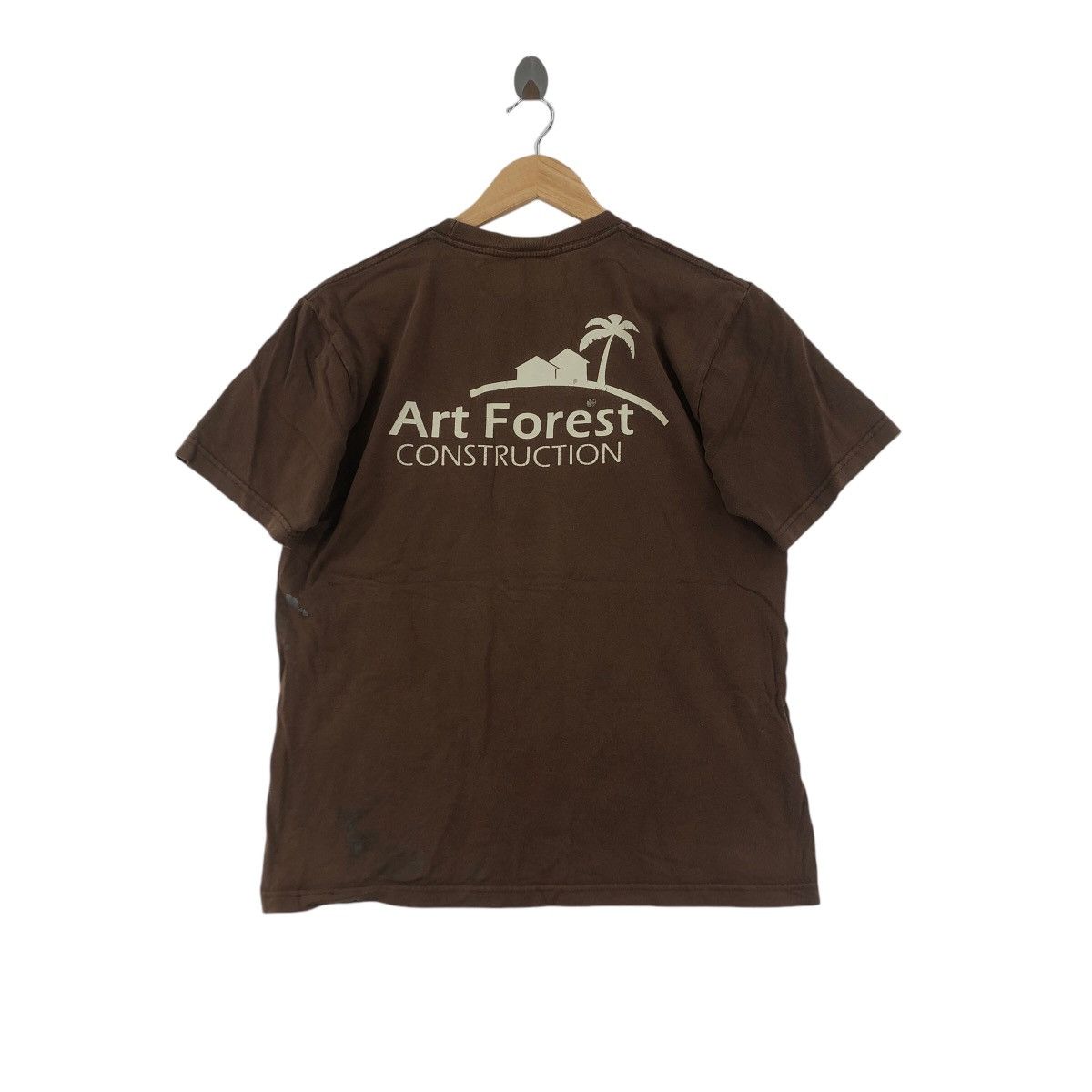 Vintage ART FOREST CONSTRUCTION Modern Vision Artist Tee Shirt Top Size US M / EU 48-50 / 2 - 3 Thumbnail