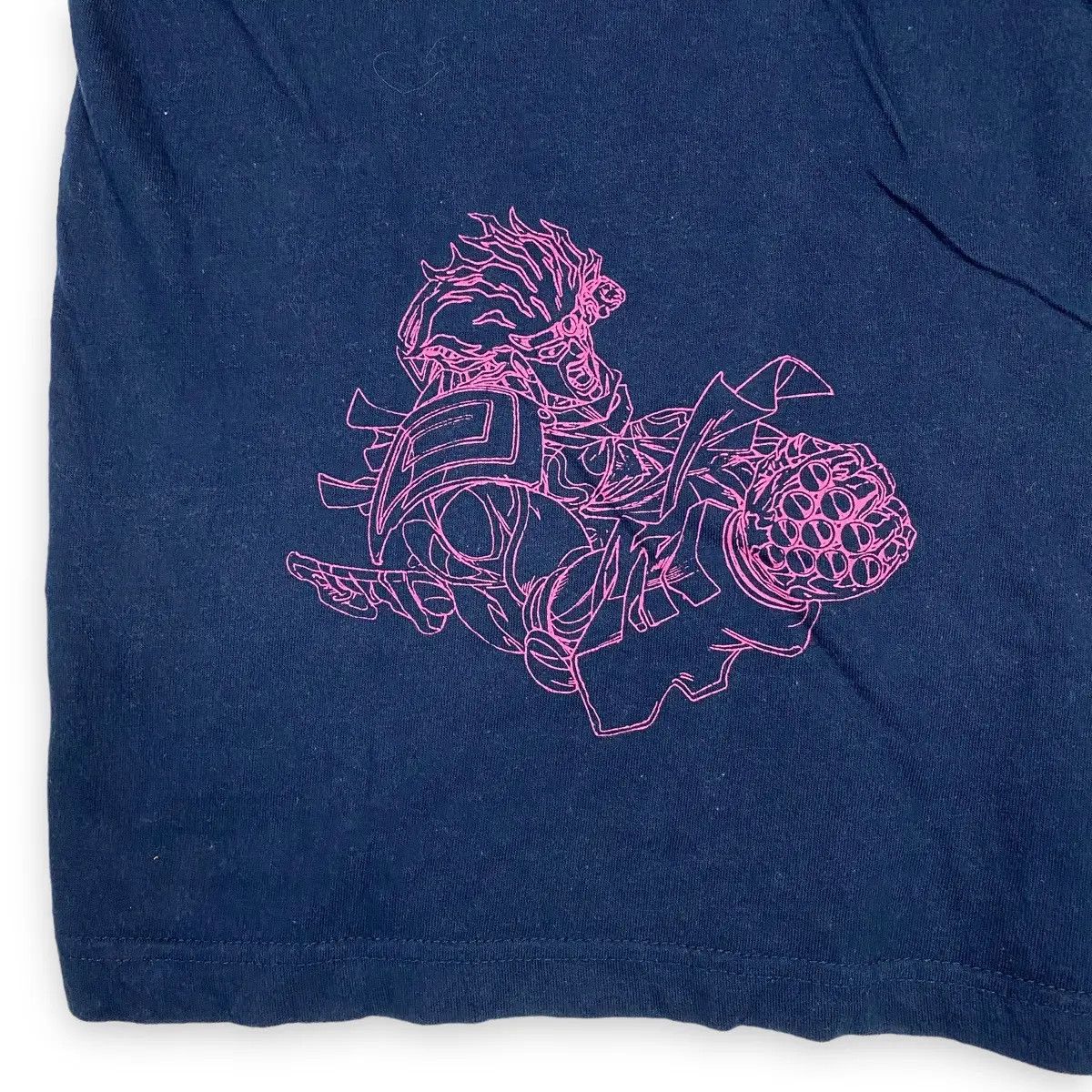 Anime VINTAGE JOJO'S BIZARRE ADVENTURE JOTARO KUJO ANIME TEE Size US M / EU 48-50 / 2 - 6 Thumbnail