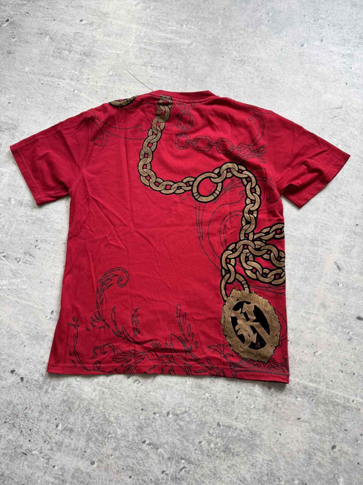 Karl Kani Karl Kani vintage tee red big logo chain Size US S / EU 44-46 / 1 - 2 Thumbnail